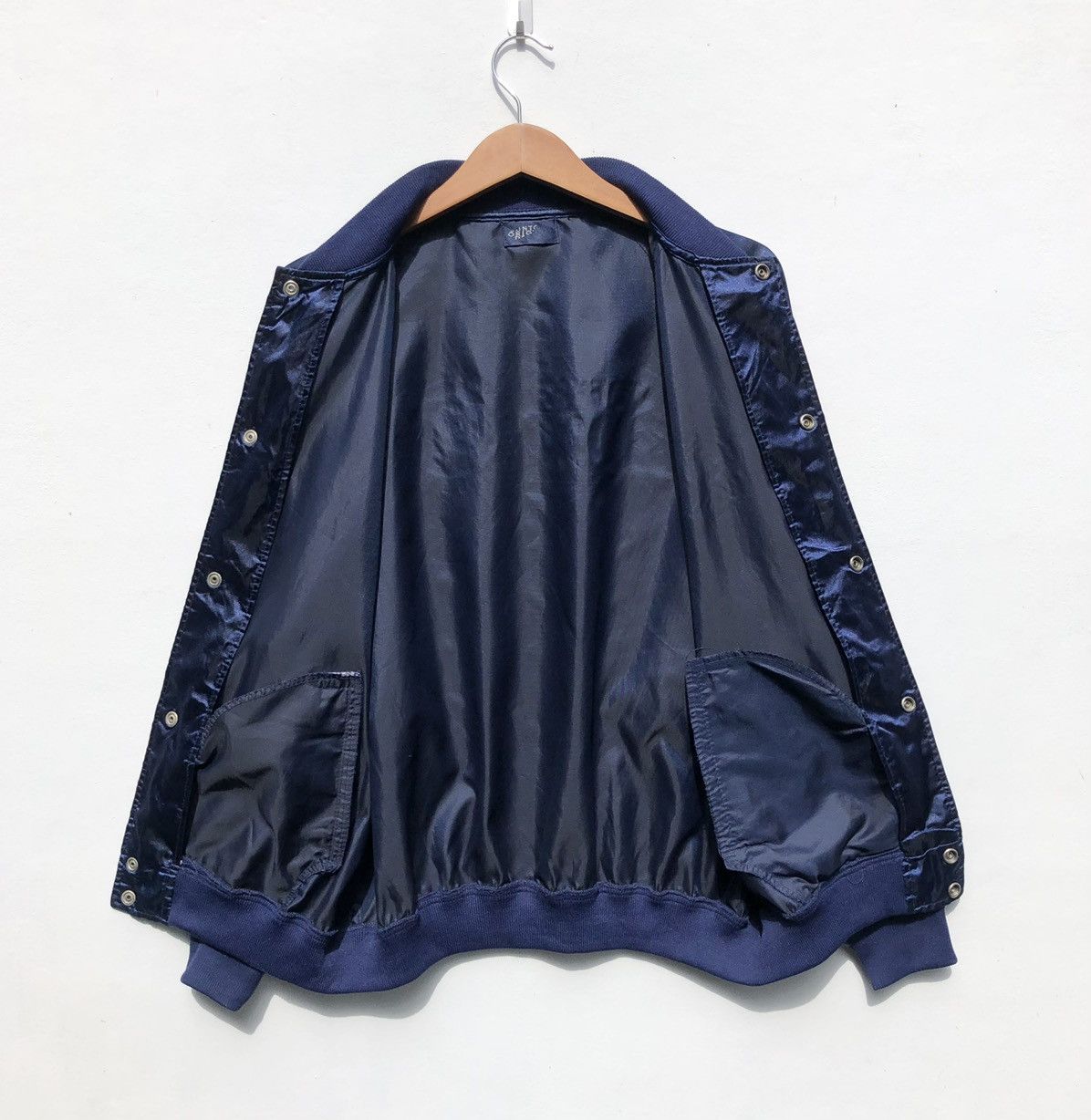 Vintage Vintage Suntory Coffee Boss Varsity Jacket Spellout Back Hit Size US L / EU 52-54 / 3 - 3 Thumbnail
