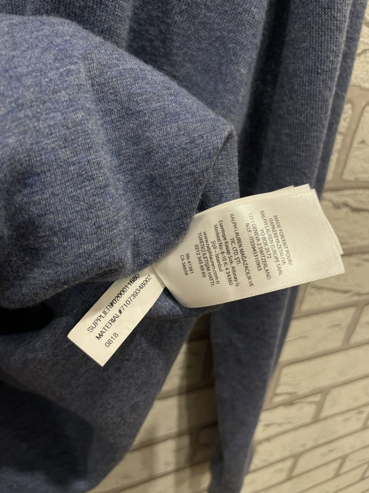 Polo Ralph Lauren × Vintage Polo Ralph Lauren PRL 1/3 1/4 Zip Sweater Size US M / EU 48-50 / 2 - 11 Thumbnail