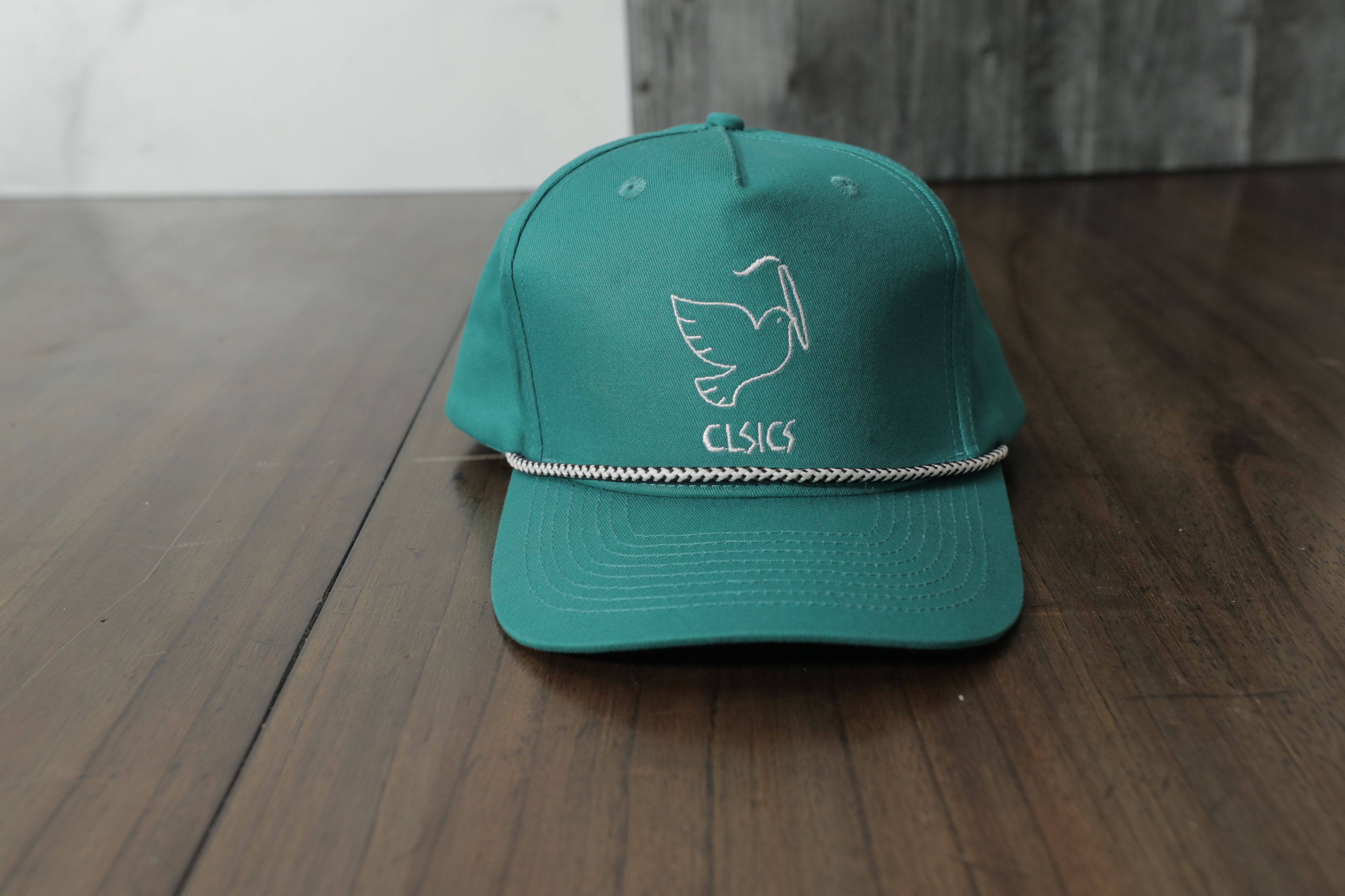 Other CLSICS World Peace Teal Hat (OS) Size ONE SIZE - 1 Thumbnail