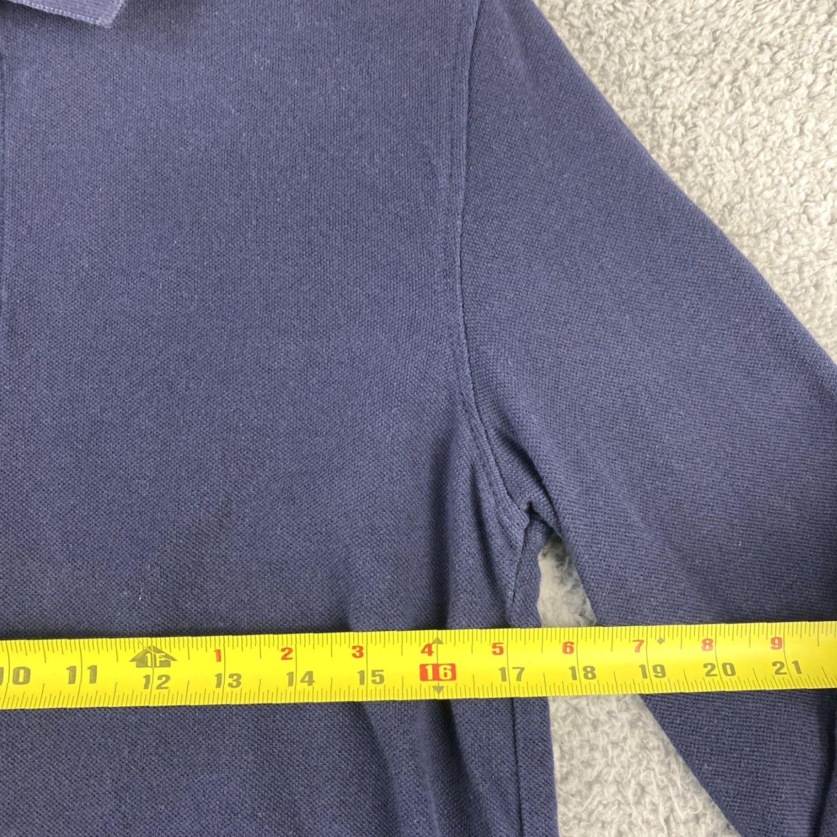 Polo Ralph Lauren Polo Ralph Lauren Men's Long Sleeve Polo Shirt Small Heather Blue Navy Casual Business Party 41-48 Size US S / EU 44-46 / 1 - 4 Thumbnail
