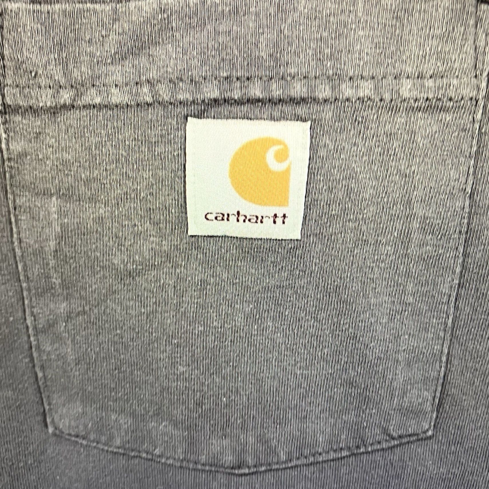Carhartt VINTAGE Carhartt Men's Long Sleeve T-Shirt 2XL Crew Neck Heavyweight Cotton Fall Winter Outdoors Size US XXL / EU 58 / 5 - 3 Thumbnail