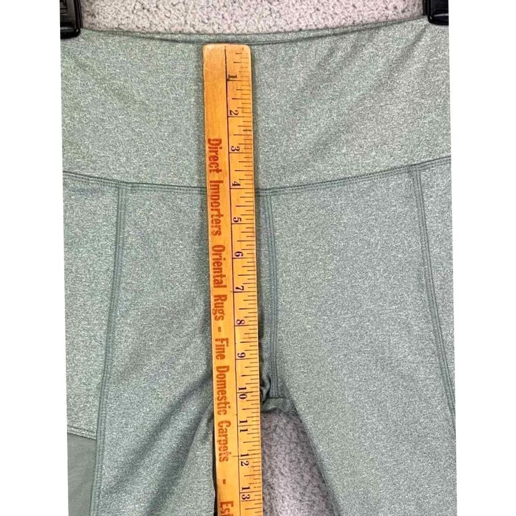 Sam Edelman Sam Edelman Leggings Womens XS Green Crop Yoga Athletic Outdoor Cropped Womens Workout Size 26" / US 2 / IT 38 - 6 Thumbnail