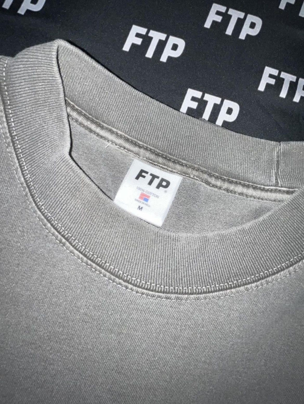 Fuck The Population FTP ENERGY TEE(CEMENT) Size US M / EU 48-50 / 2 - 3 Thumbnail