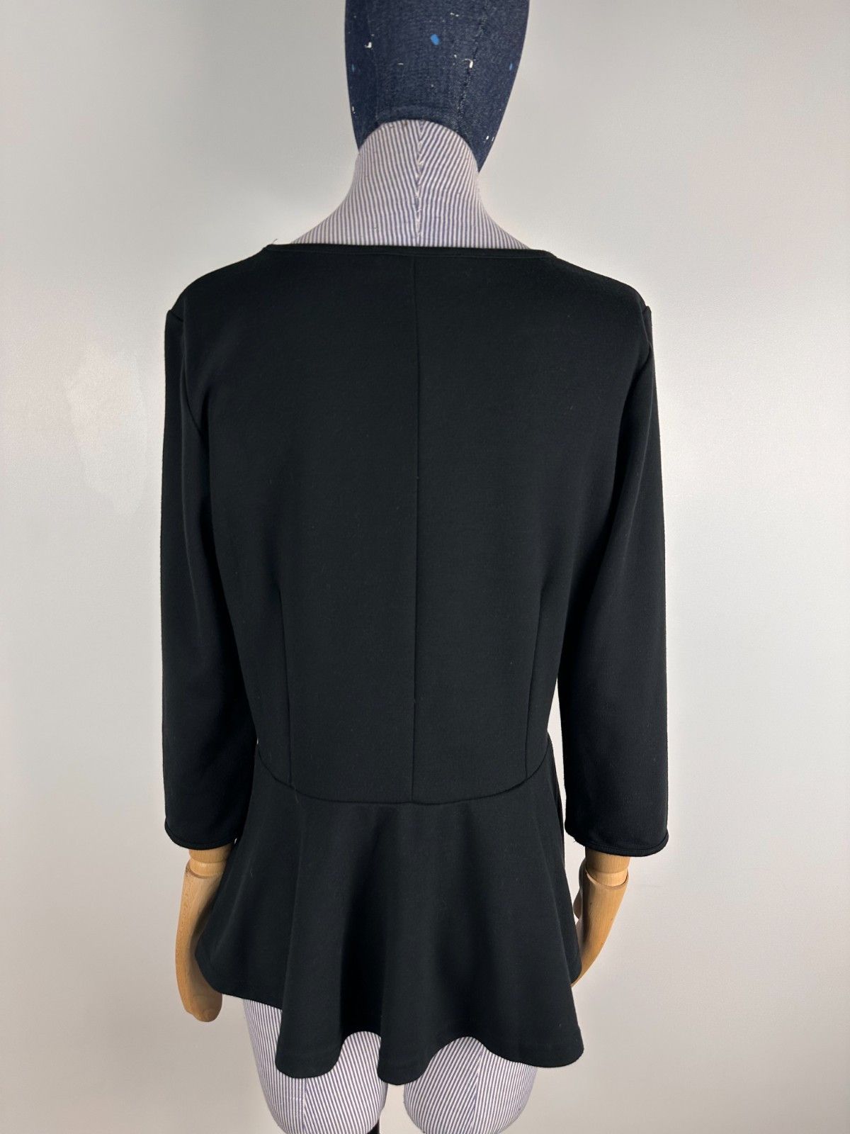 Dior Dior Uniforms Cropped Sleeve Flared Bottom Black Pullover Size L / US 10 / IT 46 - 6 Thumbnail