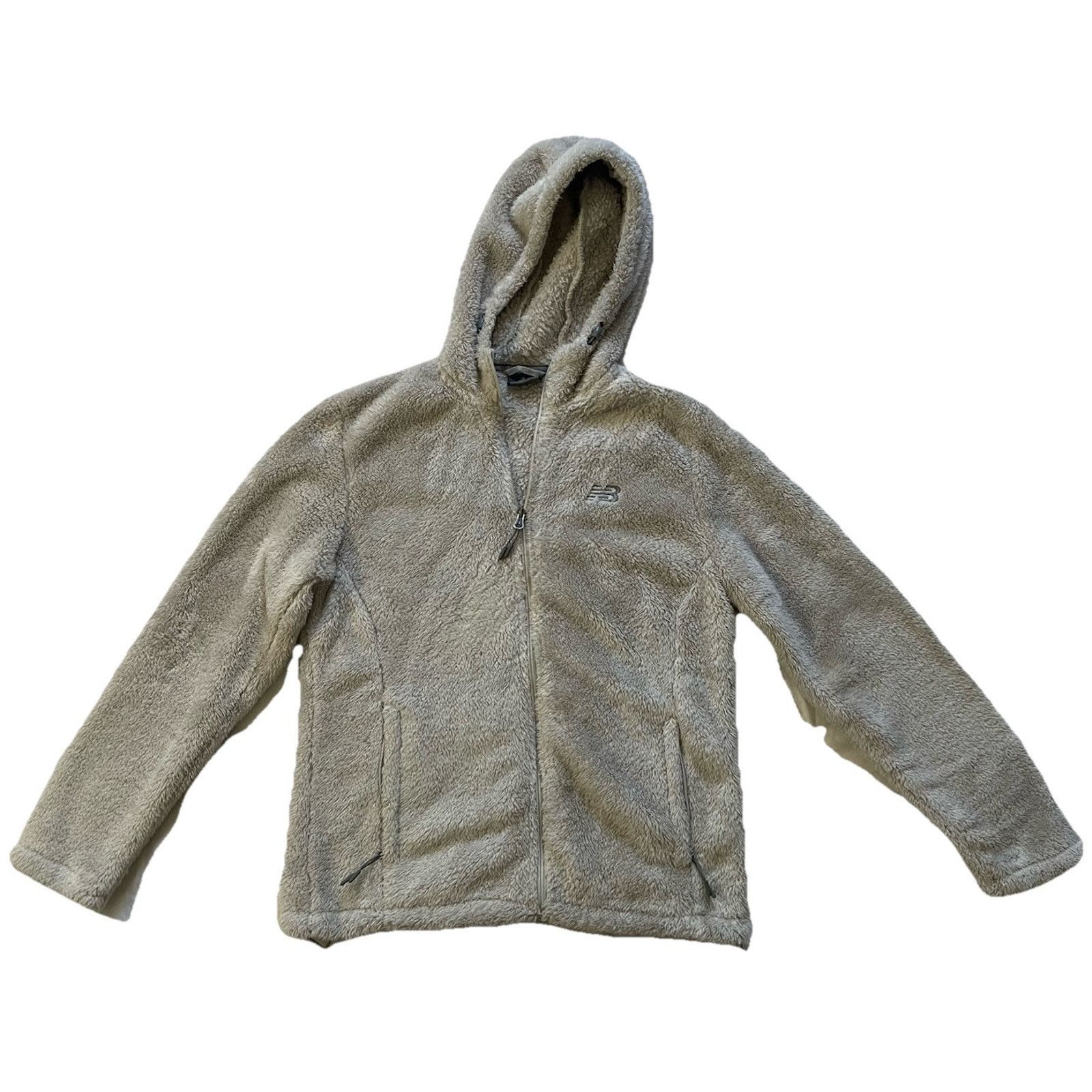 New Balance New Balance Fleece Teddy Jacket Womens Sz M Full Zip Size M / US 6-8 / IT 42-44 - 1 Thumbnail