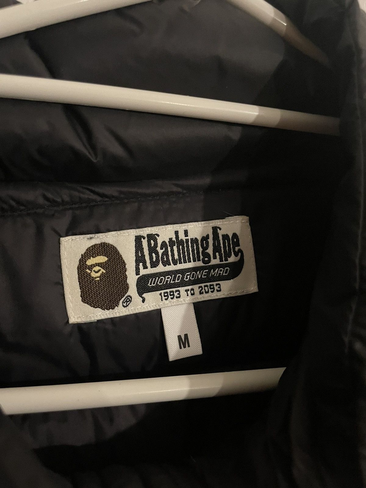 Bape bape happy new year lightweight down jacket Size US M / EU 48-50 / 2 - 5 Thumbnail