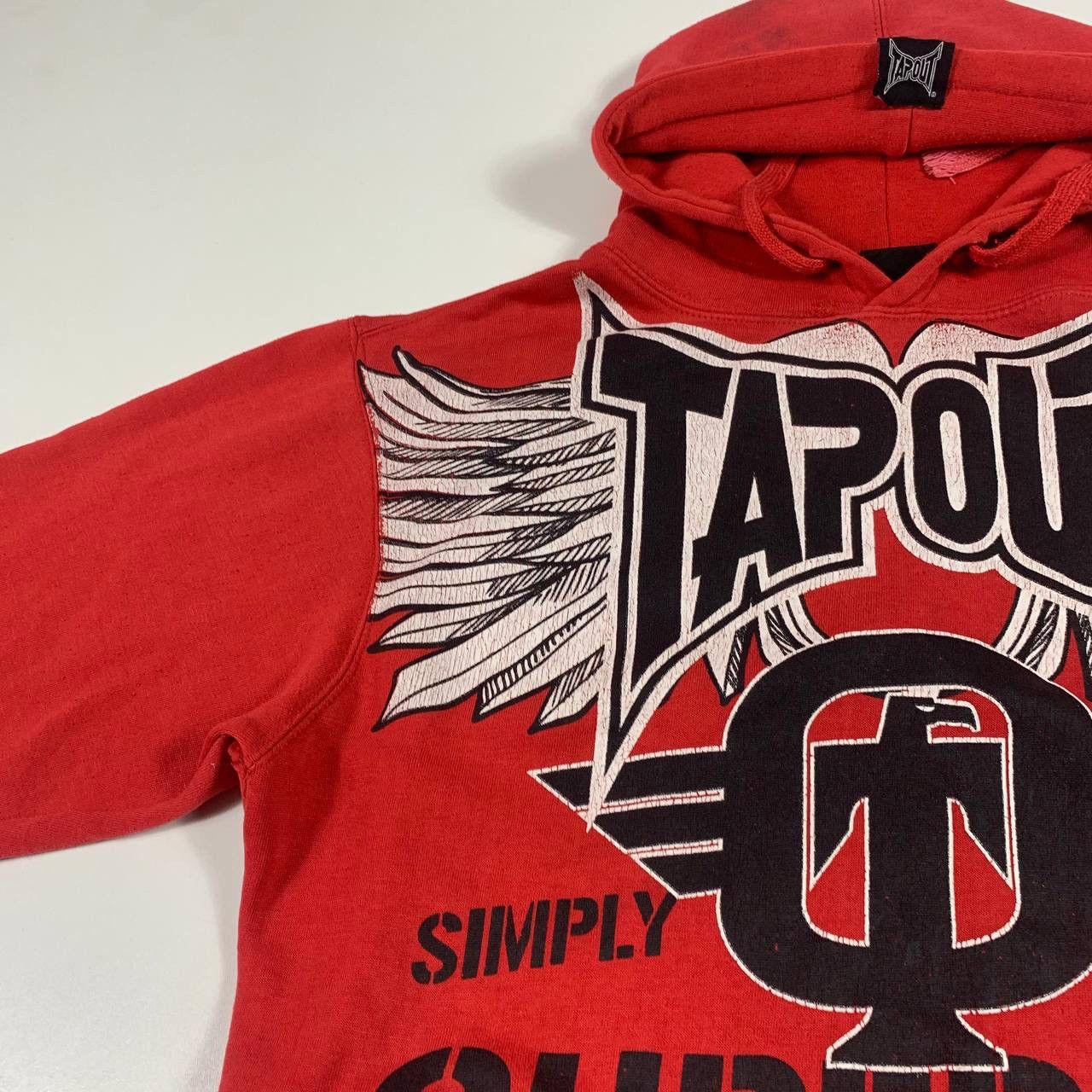 Other vintage tapout big logo y2k boxy hoodie rap streetwear Size US XL / EU 56 / 4 - 4 Thumbnail