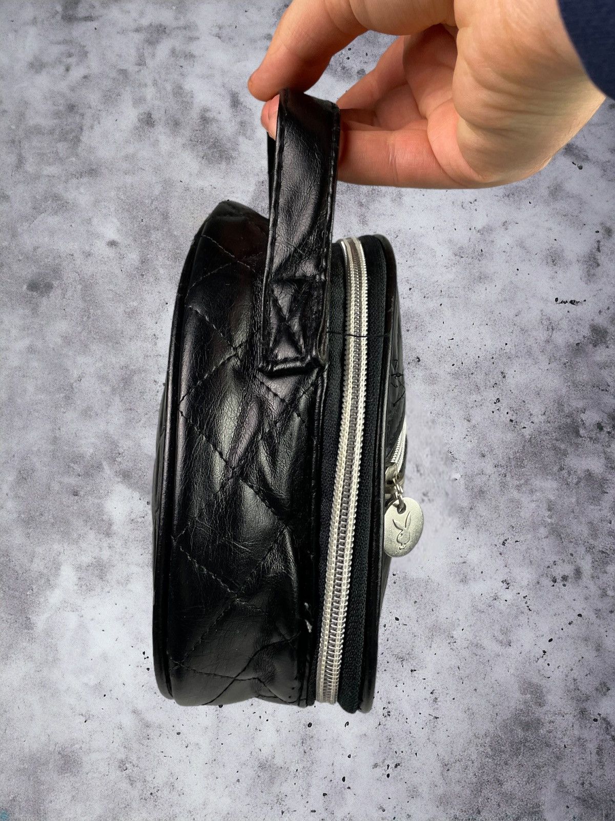 Playboy × Vintage Vintage Y2K Playboy Leather Mini Bag 2000s Size ONE SIZE - 7 Thumbnail