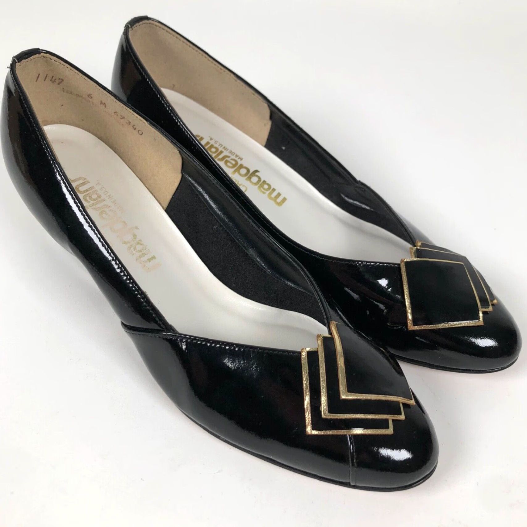 Vintage VINTAGE Magdesians Womens Pump Size US 6 / IT 36 - 2 Thumbnail