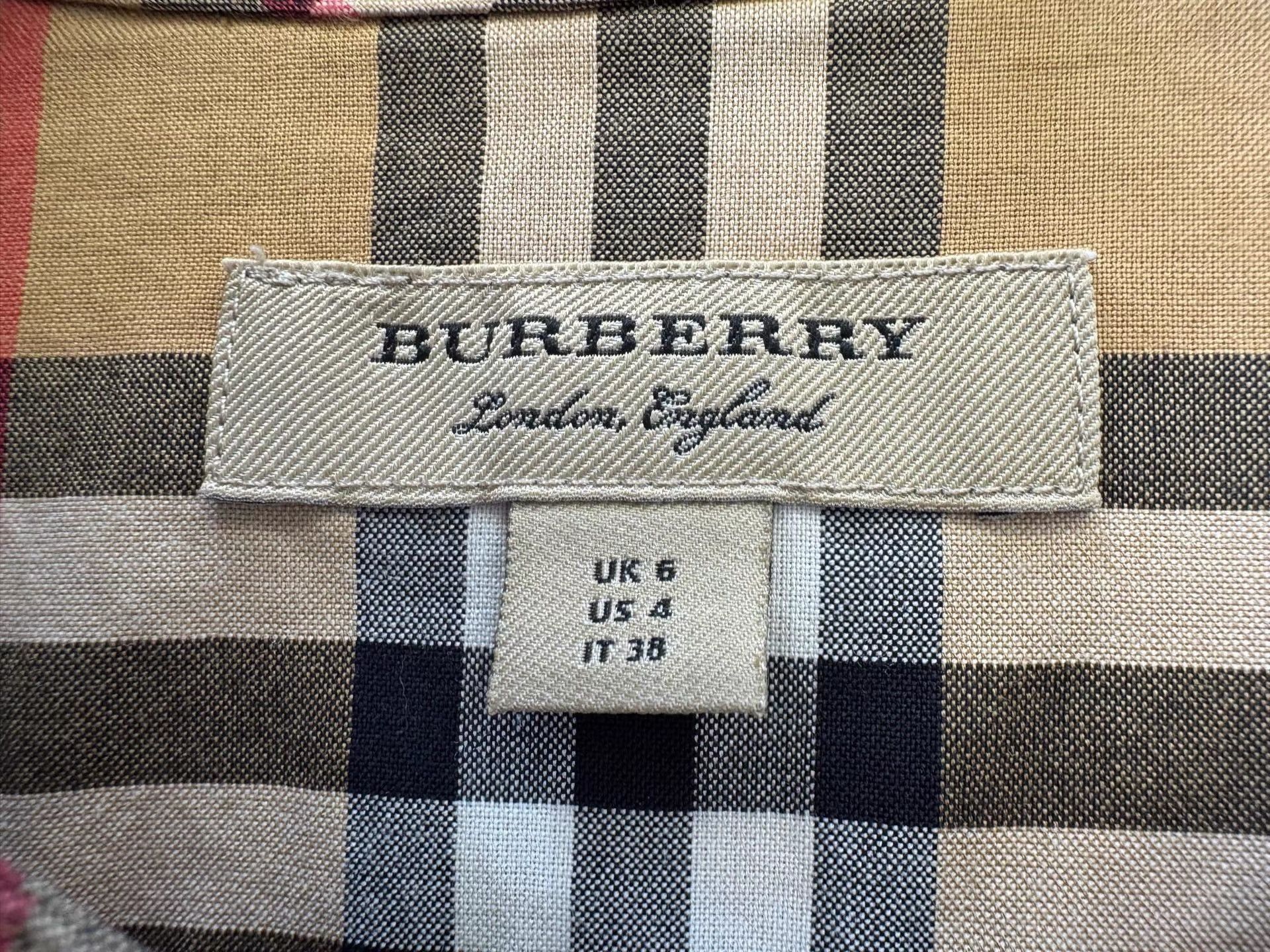 Burberry Burberry Classic Summer Sleeveless Check Women's Dress K36 Size S / US 4 / IT 40 - 3 Thumbnail