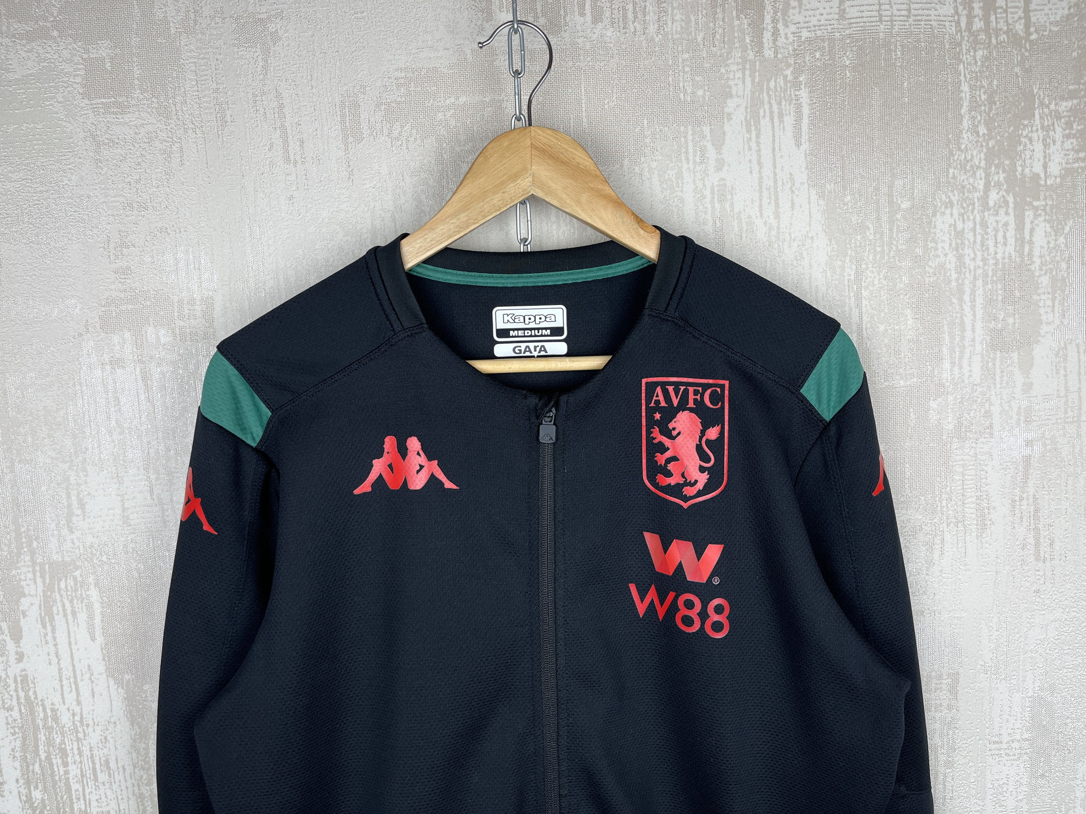 Kappa Aston Villa AVFC 2019/20 Training Jacket Kappa Soccer Size US M / EU 48-50 / 2 - 3 Thumbnail