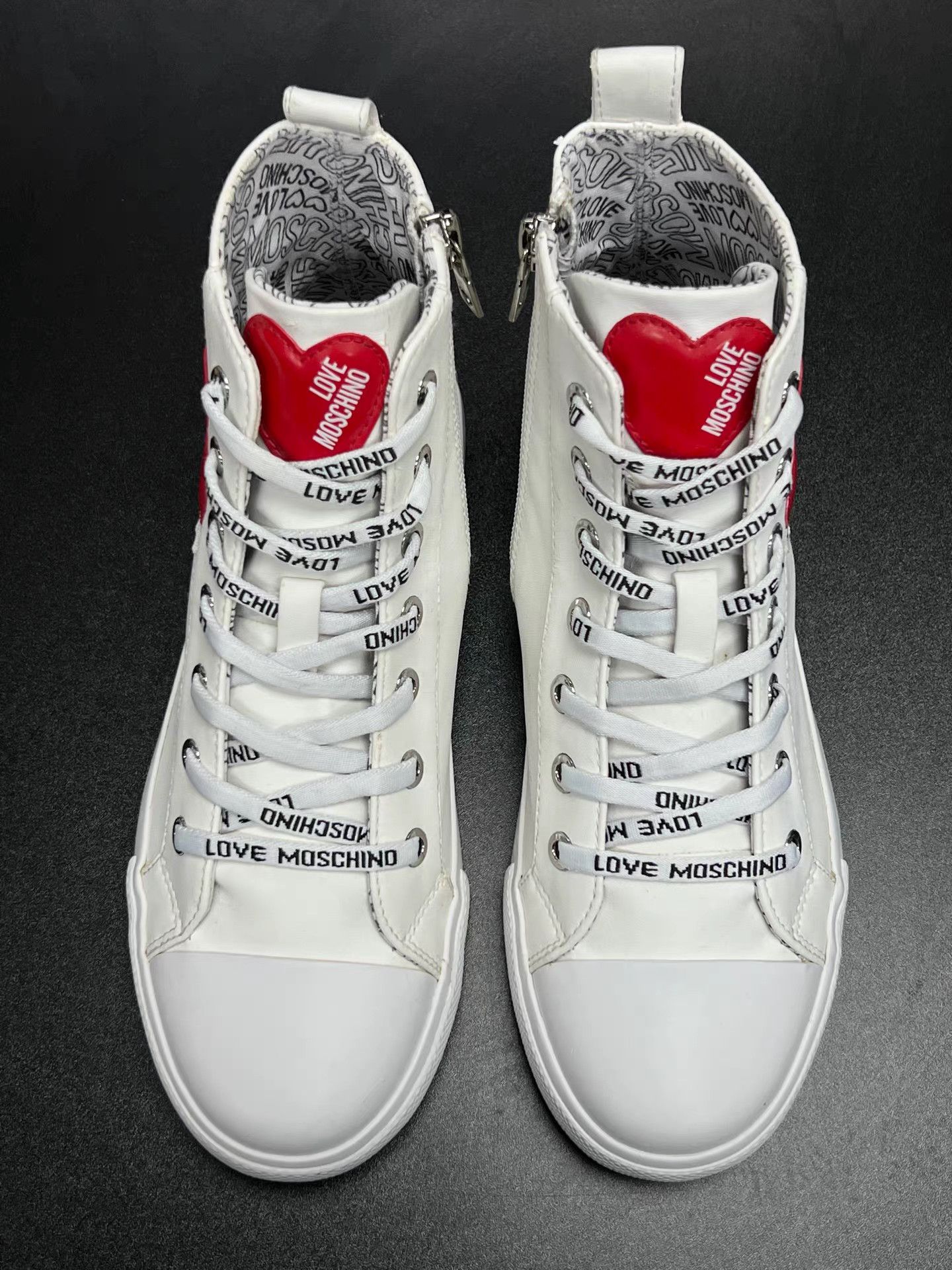 Moschino Moschino High-Top Sneakers K15 Size US 6 / IT 36 - 3 Thumbnail