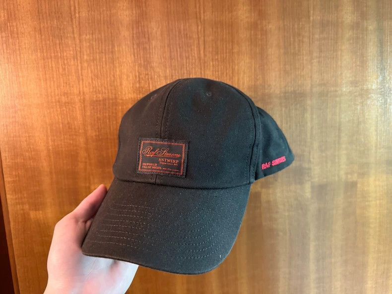 Raf Simons Raf Simons Kvadrat gray wool baseball cap | Grailed