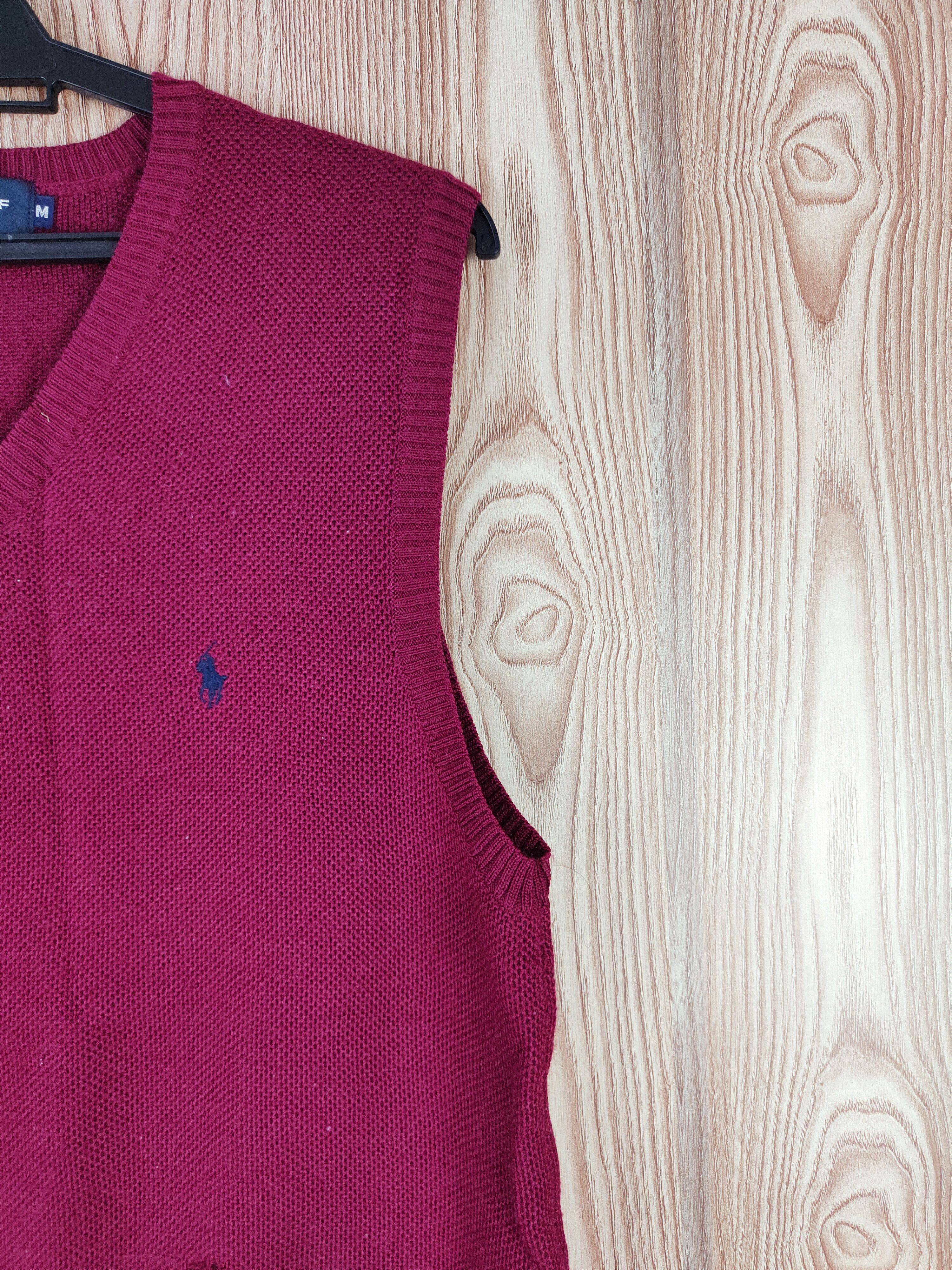 Polo Ralph Lauren Polo Golf Ralph Lauren Maroon Knitwear Vests #W142 Size US M / EU 48-50 / 2 - 8 Thumbnail