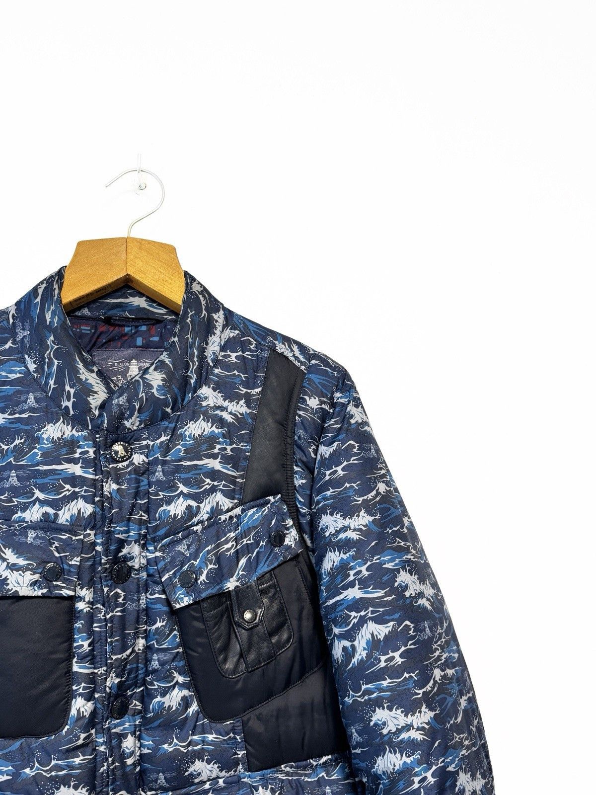 Barbour BARBOUR x White Mountaineering Blenyama Fibredown Jacket Size US L / EU 52-54 / 3 - 3 Thumbnail