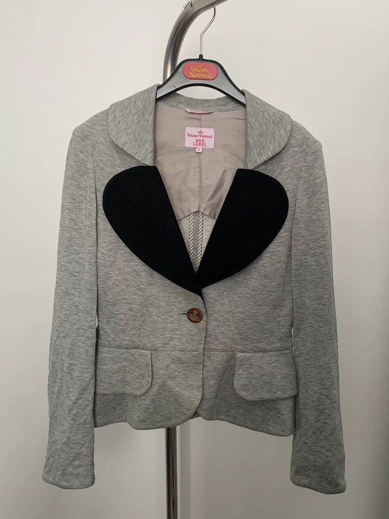 Vivienne Westwood vivienne westwood size3 Gray cotton velvet love collar suit Size S / US 4 / IT 40 - 4 Thumbnail