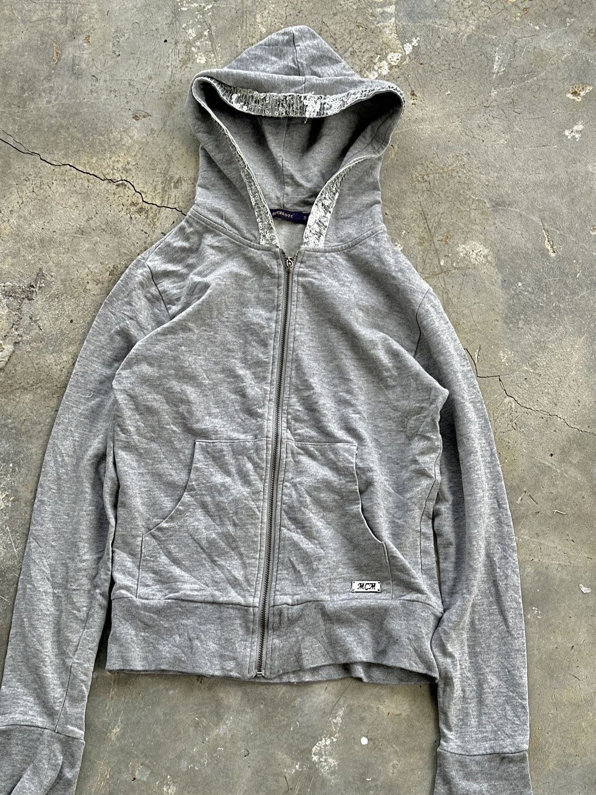 MCM MCM Zip Hoodie / Cropped Fit Size M / US 6-8 / IT 42-44 - 3 Thumbnail