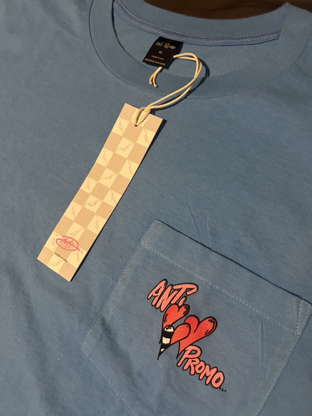 Matty Boy Matty Boy Anti Promo T-shirt Blue XL Size US XL / EU 56 / 4 - 1 Thumbnail