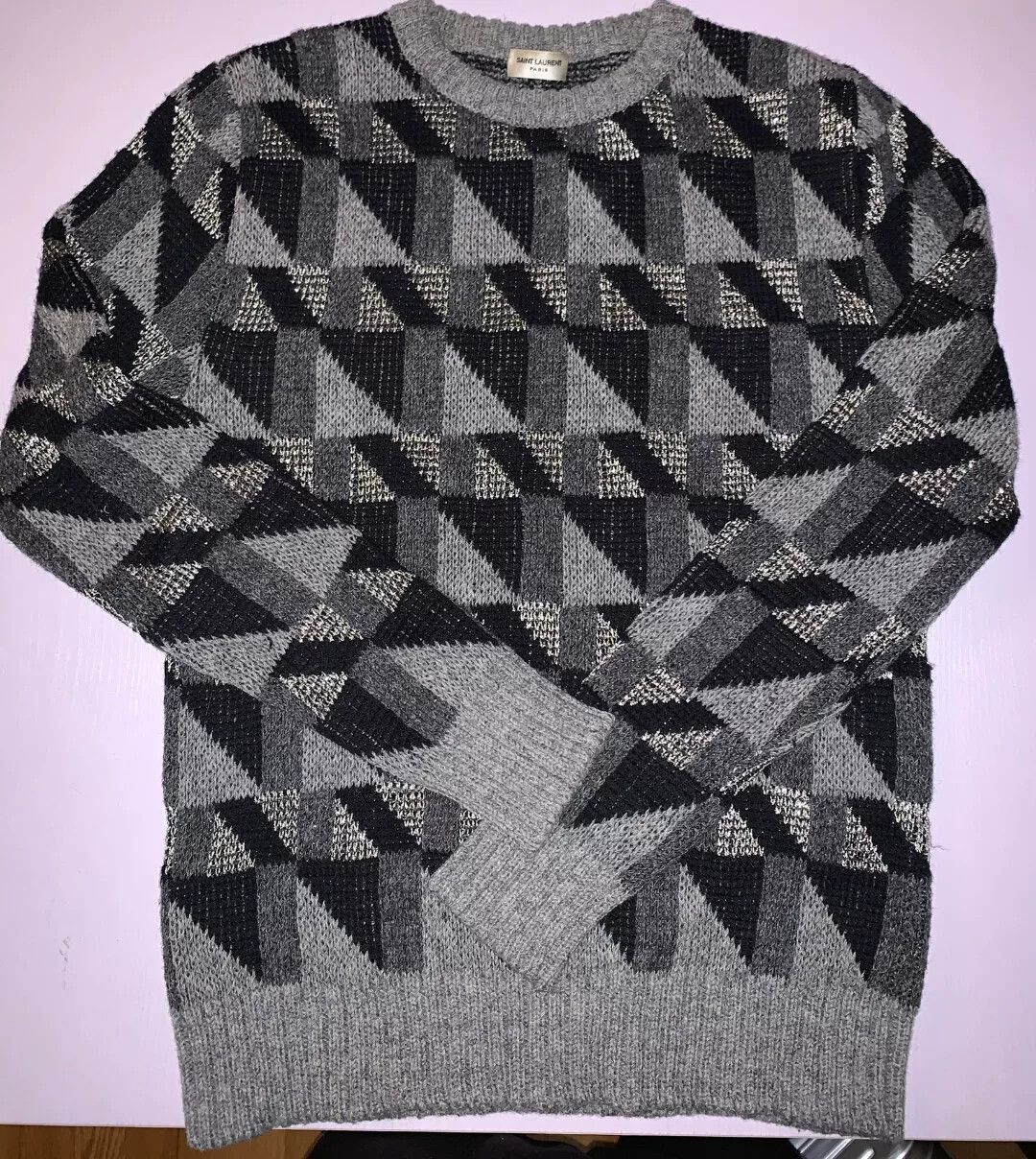 Saint Laurent Paris Saint Laurent Fall 2015 Sweater Size US S / EU 44-46 / 1 - 1 Thumbnail