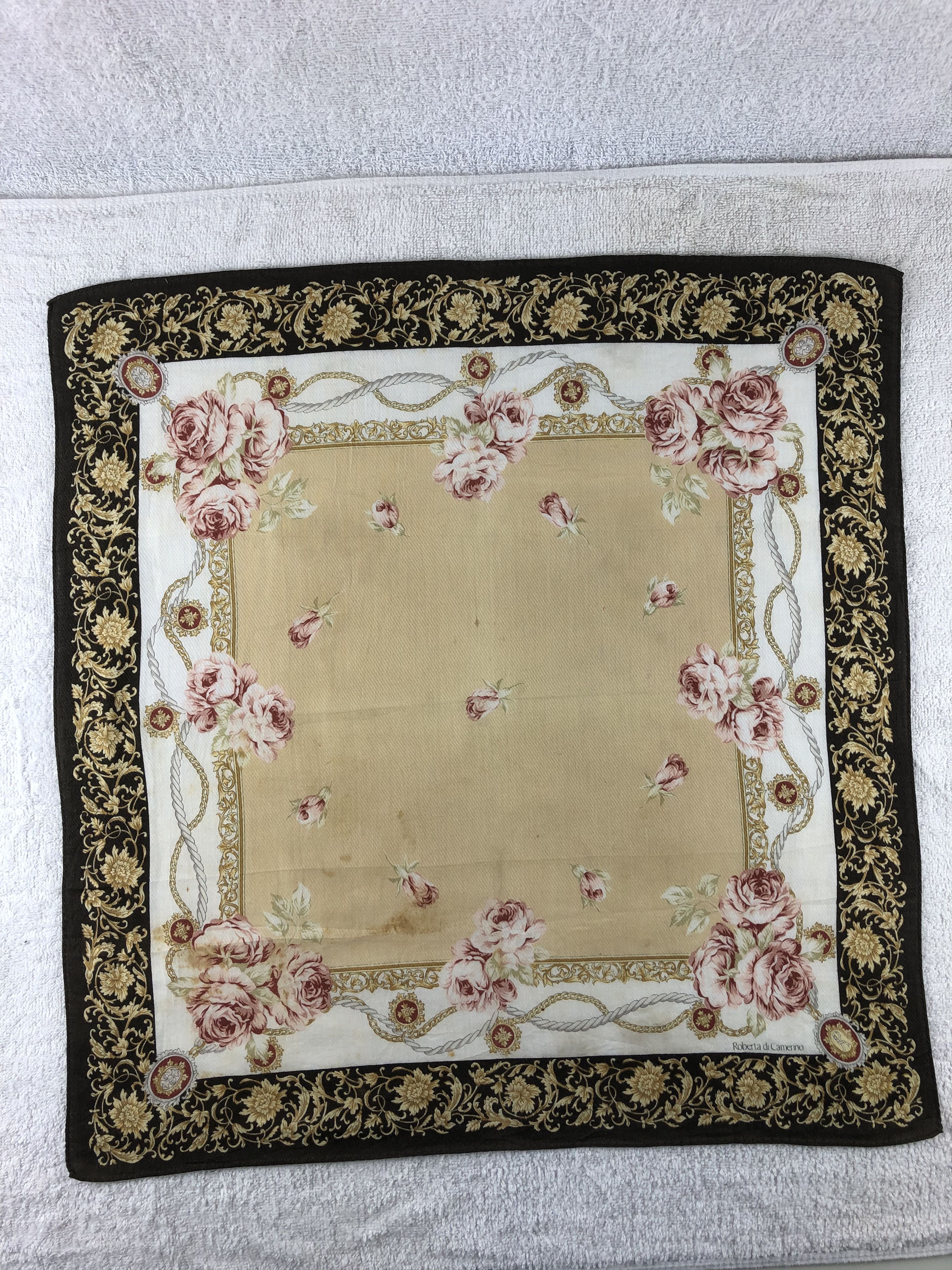 Roberta di Camerino × Vintage Roberta Di Camerino Handkerchief / Bandana / Neckerchief Size ONE SIZE - 3 Thumbnail