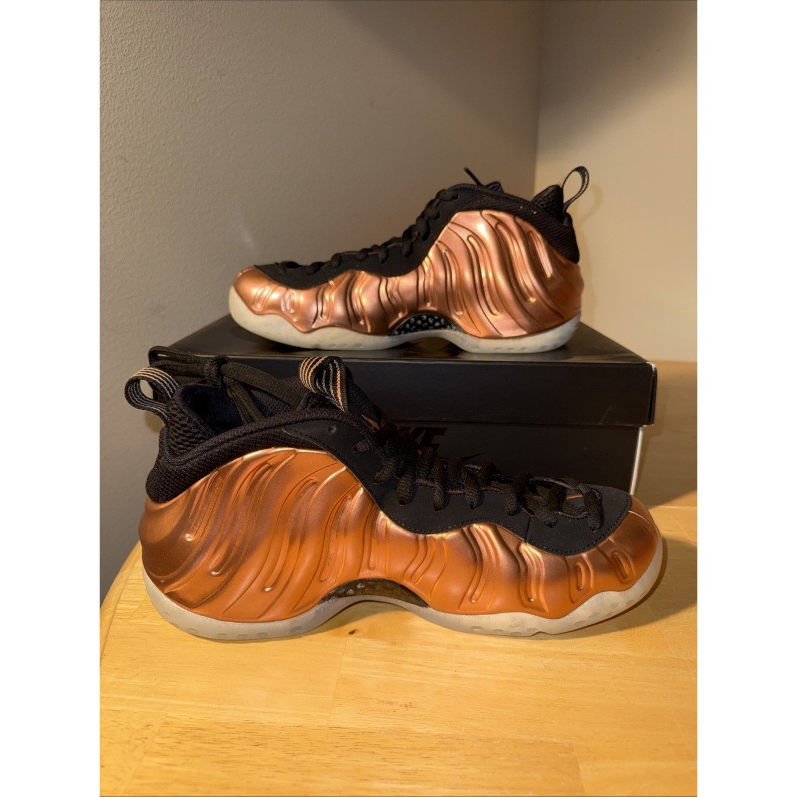 Nike Nike Air Foamposite One 2017 Men's Copper Sneakers Size 8.5 Size US 8 / EU 41 - 4 Thumbnail