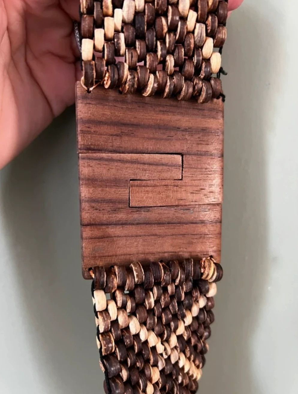 Other Wood belt Size ONE SIZE - 3 Thumbnail