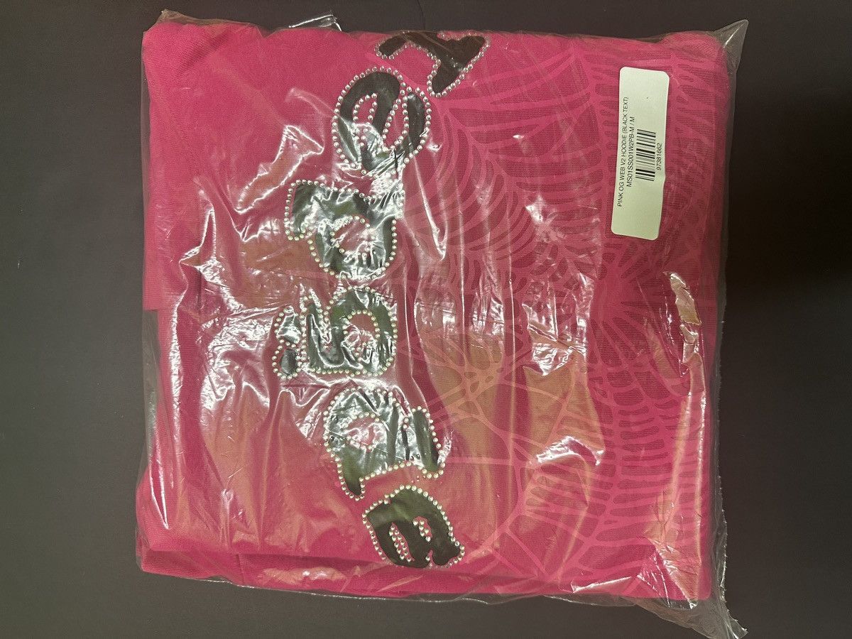 Sp5der Sp5der Legacy Hoodie Pink (M) Size US M / EU 48-50 / 2 - 9 Thumbnail