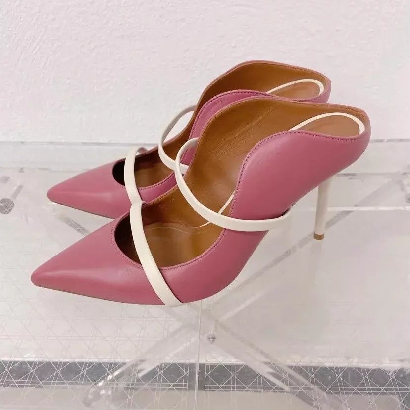 Malone Souliers MALONE SOULIERS Pink Heeled Sandals EU 38 Size US 7.5 / IT 37.5 - 1 Thumbnail