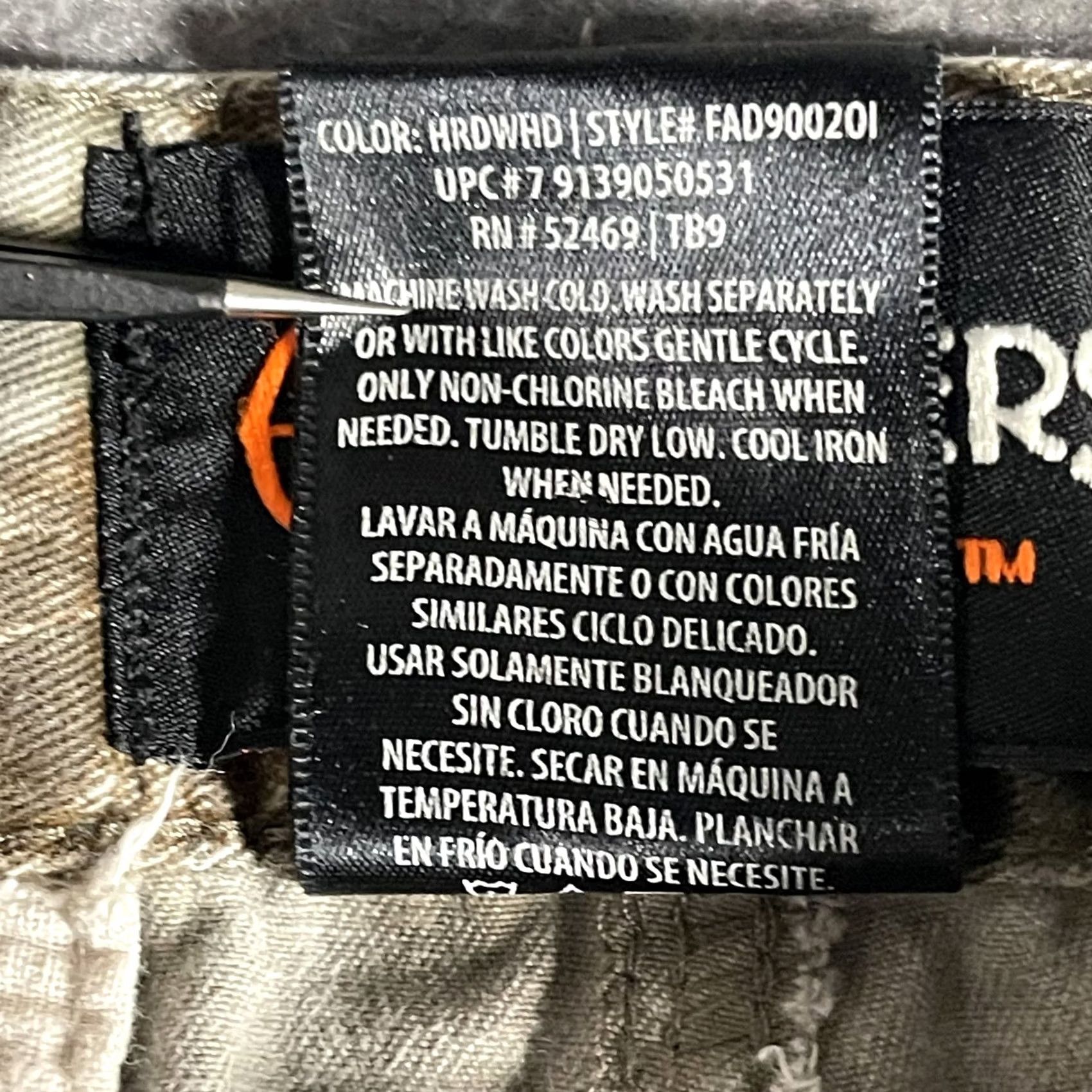 Realtree VINTAGE Outfitters Ridge Pants Mens Large 36-38 Realtree Hardwoods Camo Cargo Hunting Size US 33 - 5 Thumbnail
