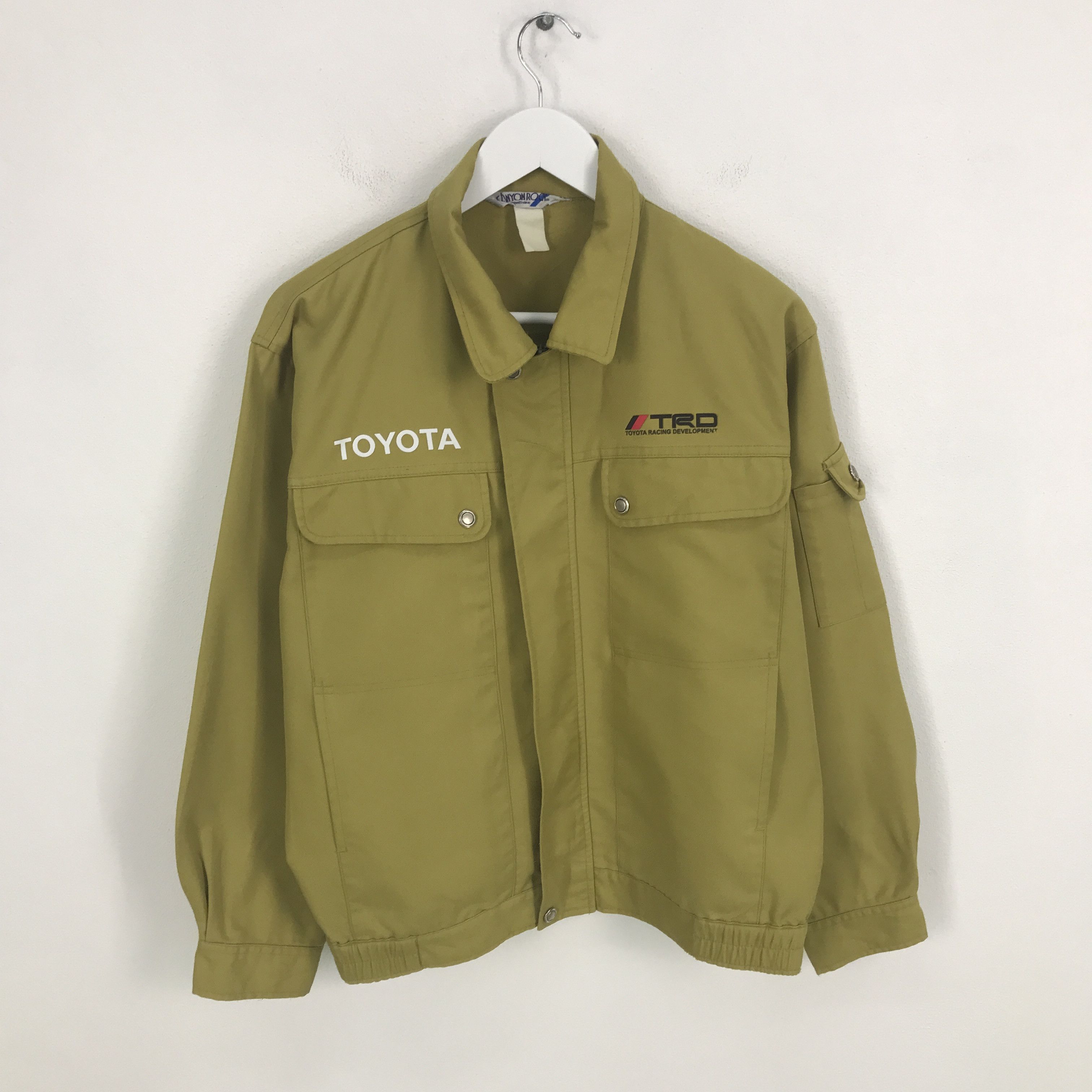 Japanese Brand Rare Toyota Racing Custom Art Worker Jacket Size US L / EU 52-54 / 3 - 2 Thumbnail
