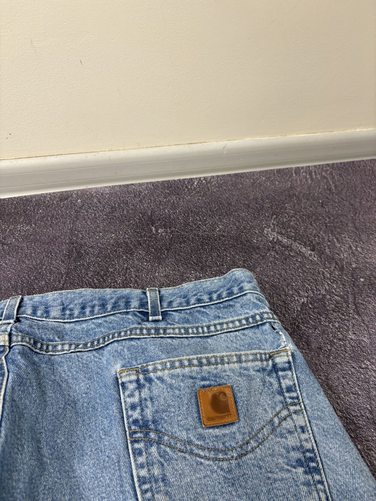 Carhartt Vintage Carhartt Y2K Traditional Fit Faded Denim Baggy Jeans Size US 44 / EU 60 - 7 Thumbnail