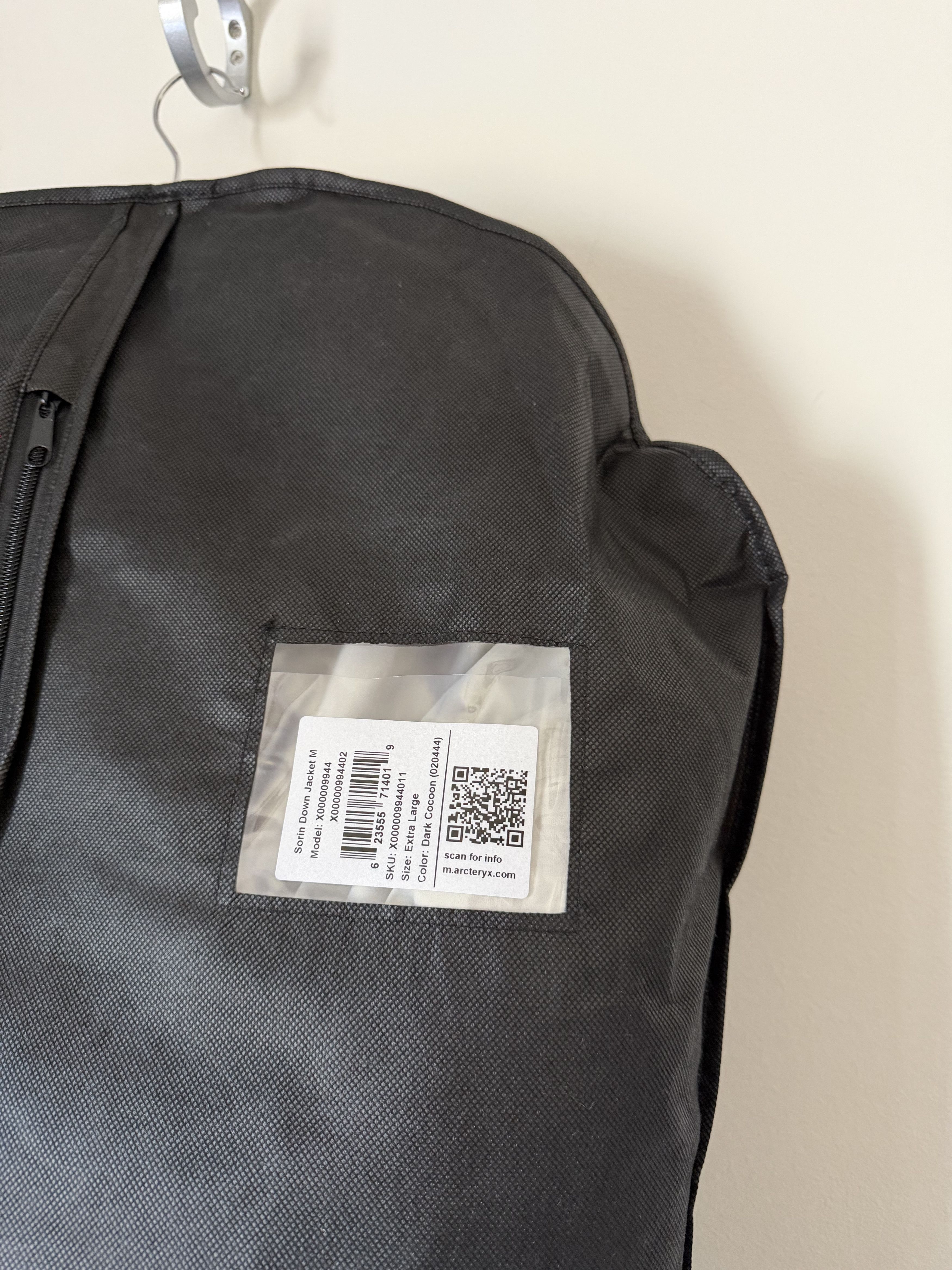 Veilance Arc'Teryx Veilance Sorin Down Jacket in Dark Cocoon White Size US XL / EU 56 / 4 - 14 Thumbnail