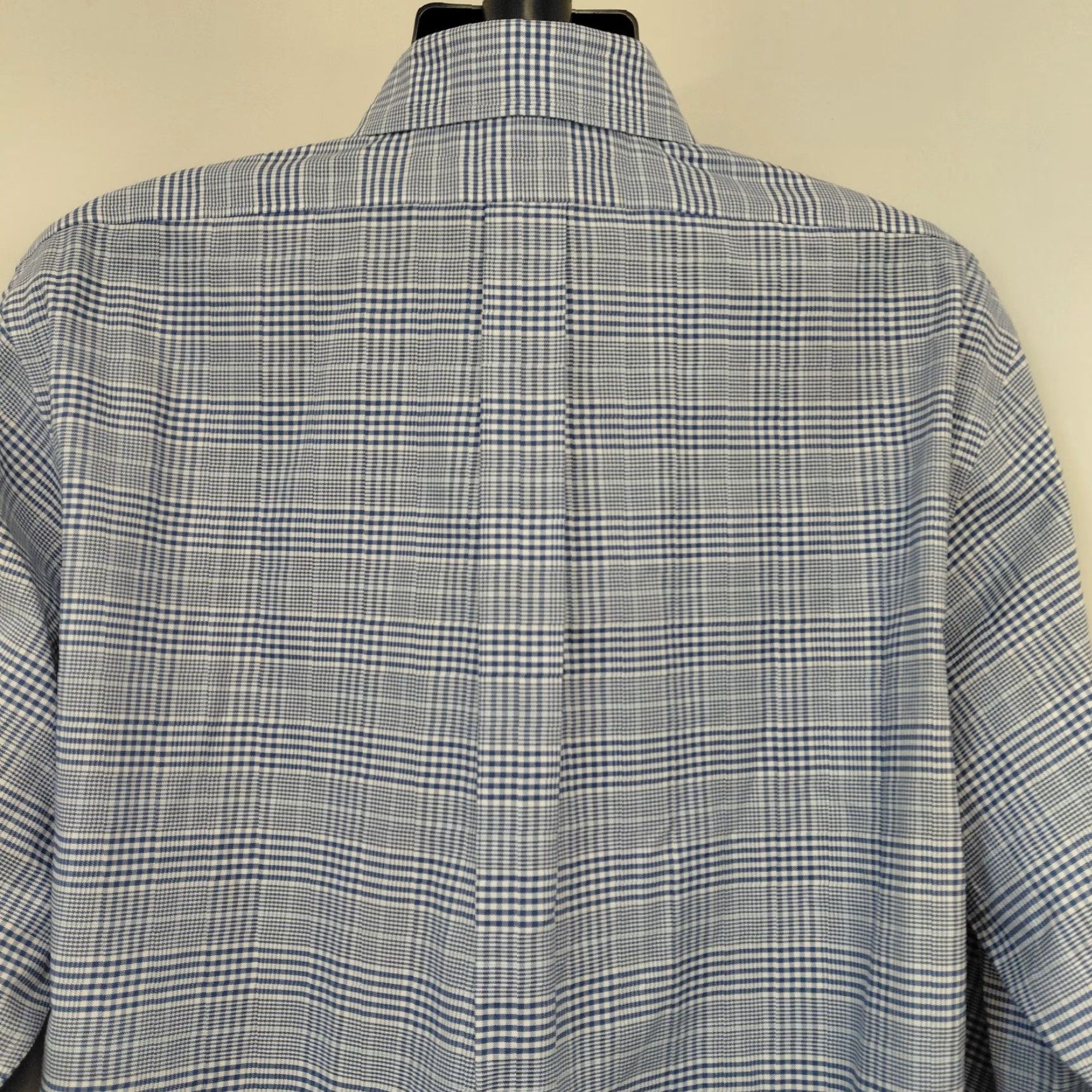 Brooks Brothers VINTAGE Brooks Brothers Madison Shirt Mens 17.5-35 Blue Glen Check Long Sl Oxford Shirt? Size US XXL / EU 58 / 5 - 7 Thumbnail