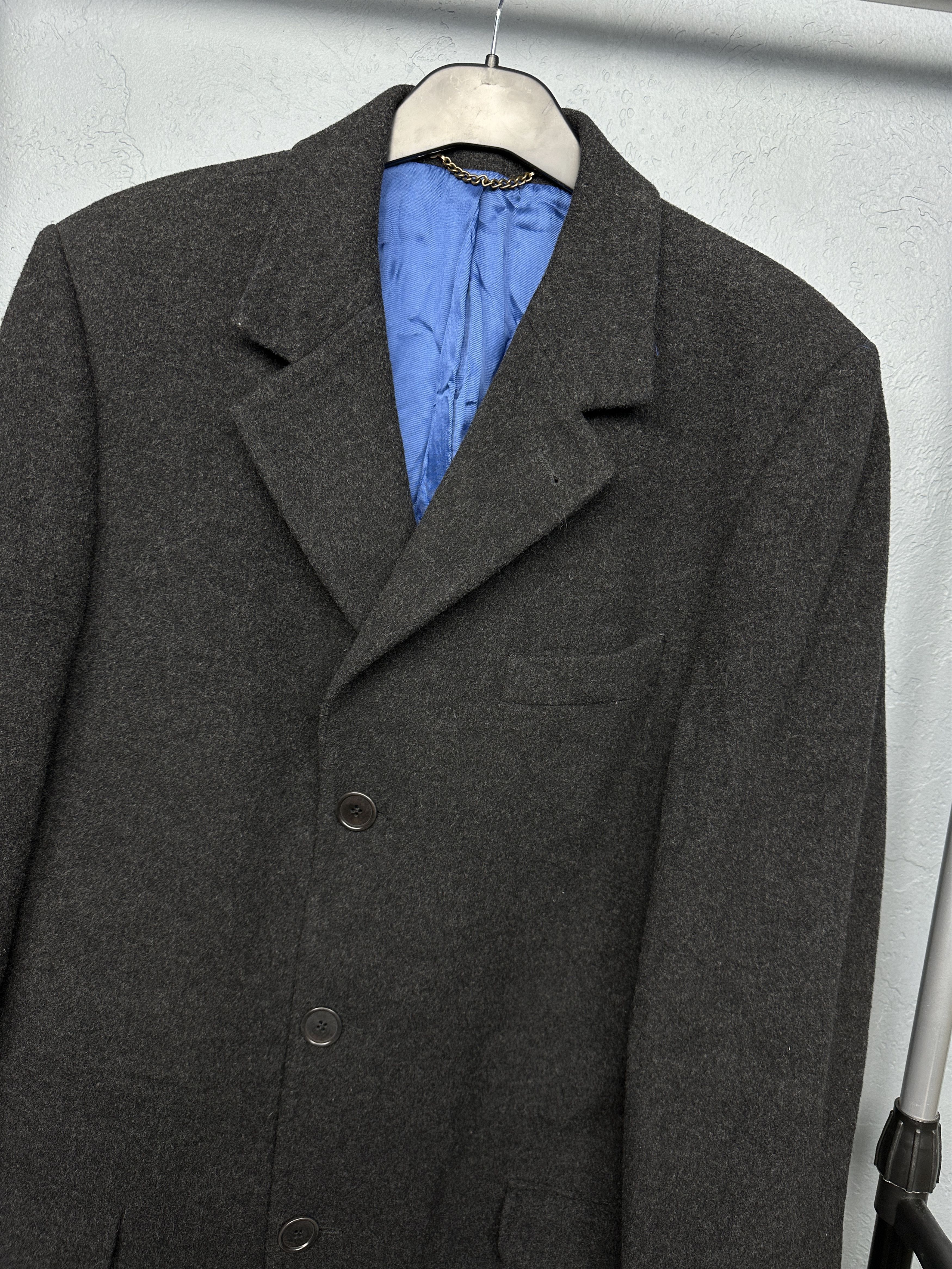 Charles Tyrwhitt Charles Tyrwhitt Mens Wool Coat Jacket Size US M / EU 48-50 / 2 - 2 Thumbnail