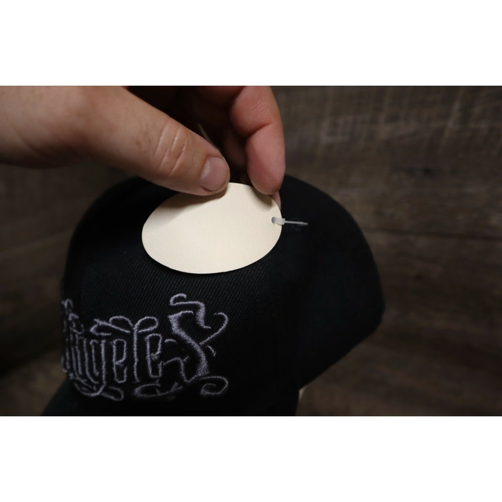 Vintage VINTAGE HaT Baseball Cap Men Adjustable Los Angeles City of Angel Embroidery Black Hat Adjustable Cap Size ONE SIZE - 4 Thumbnail