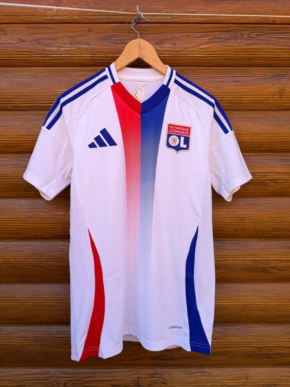 Adidas Olympique Lyonnais Lyon 2024 France Soccer Jersey Size S Size US S / EU 44-46 / 1 - 1 Thumbnail