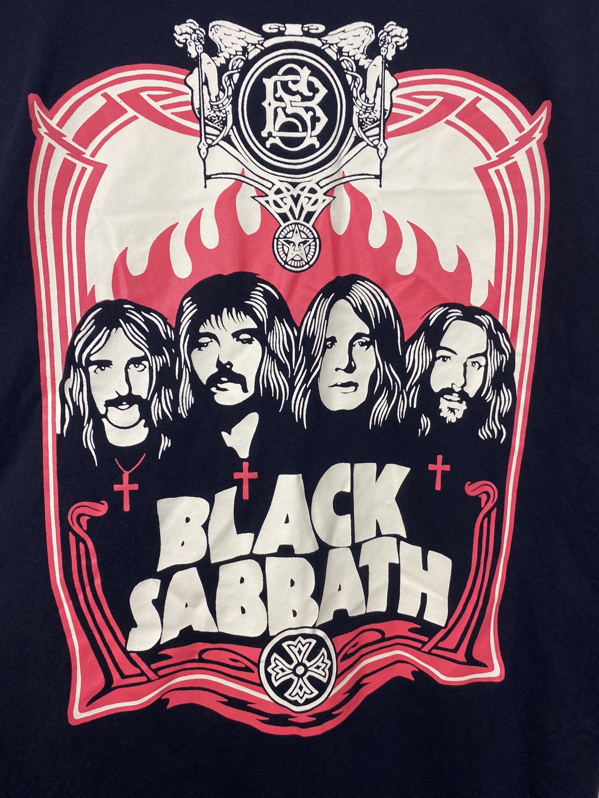 Black Sabbath Vintage Black Sabbath Concert t-shirt rare retro Size US M / EU 48-50 / 2 - 5 Thumbnail