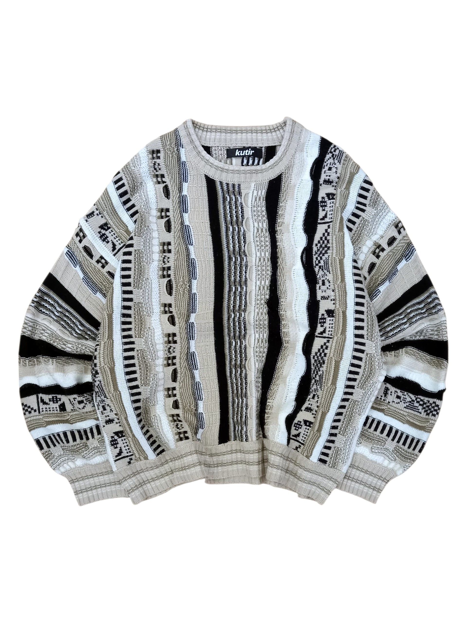 Japanese Brand Kutir Japanese Brand 3d Knitwear Like Coogi Tundra Kapital Size L / US 10 / IT 46 - 1 Thumbnail