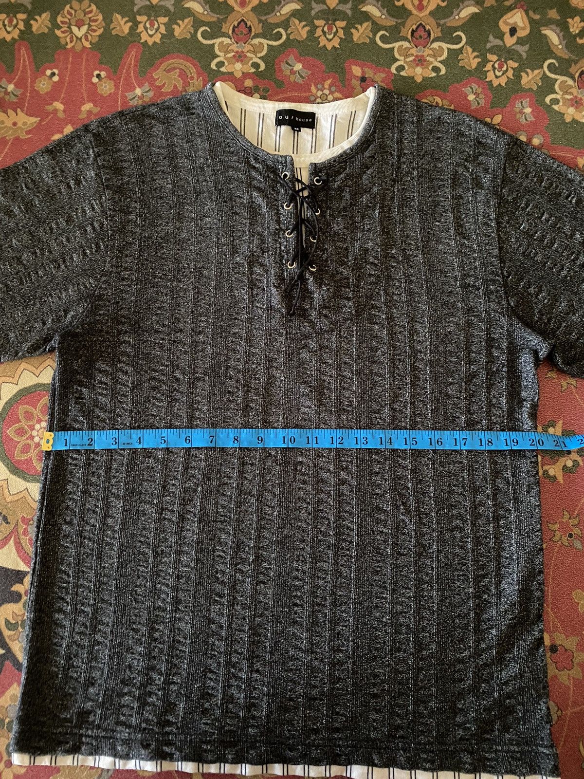 Beauty Beast Vintage Japanese Brand Our House Double Layer Long Sleeve Size US M / EU 48-50 / 2 - 10 Thumbnail