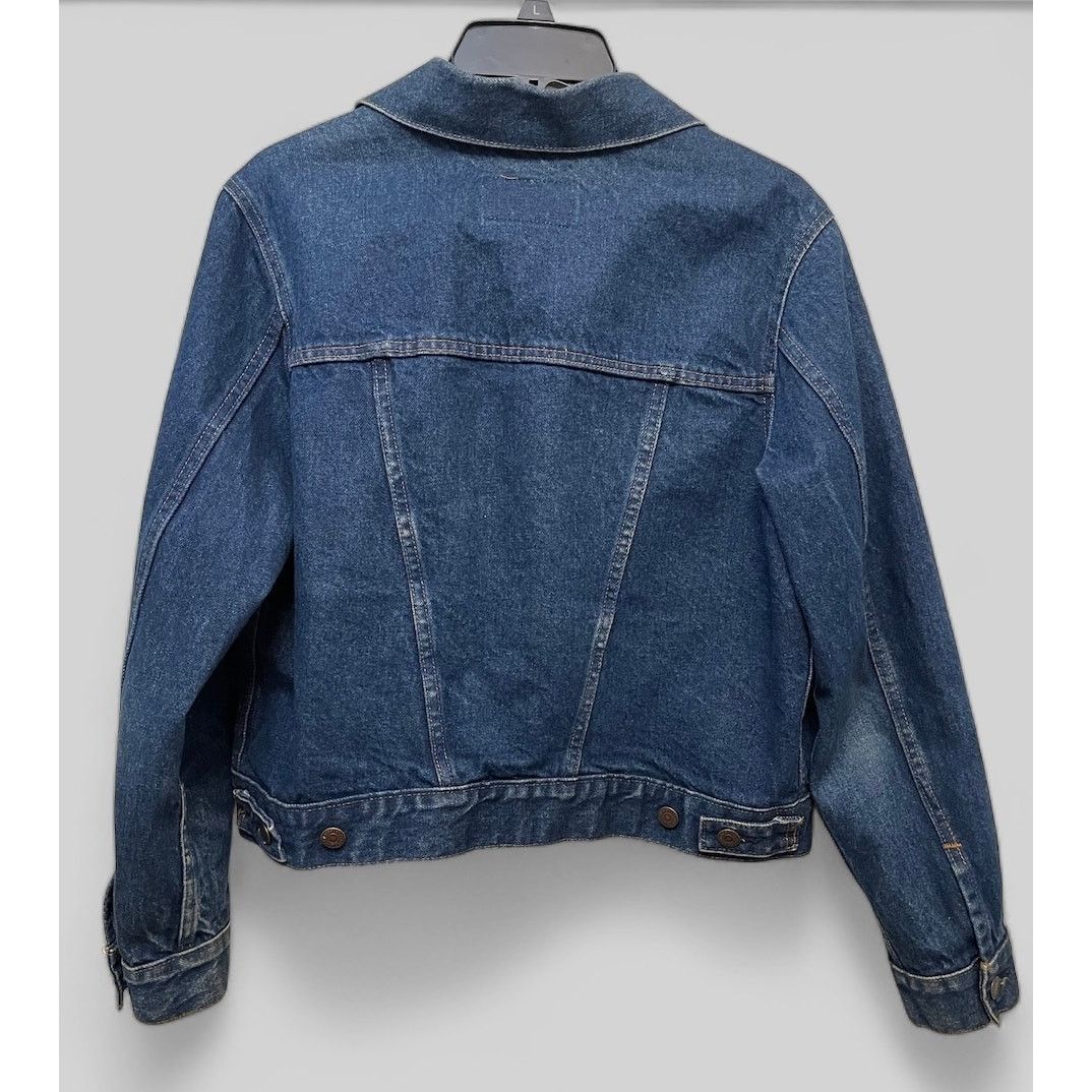 Levi's LEVI Strauss & Co Woman's Blue Jean Jacket Sz XL Unisex Size XL / US 12-14 / IT 48-50 - 3 Thumbnail
