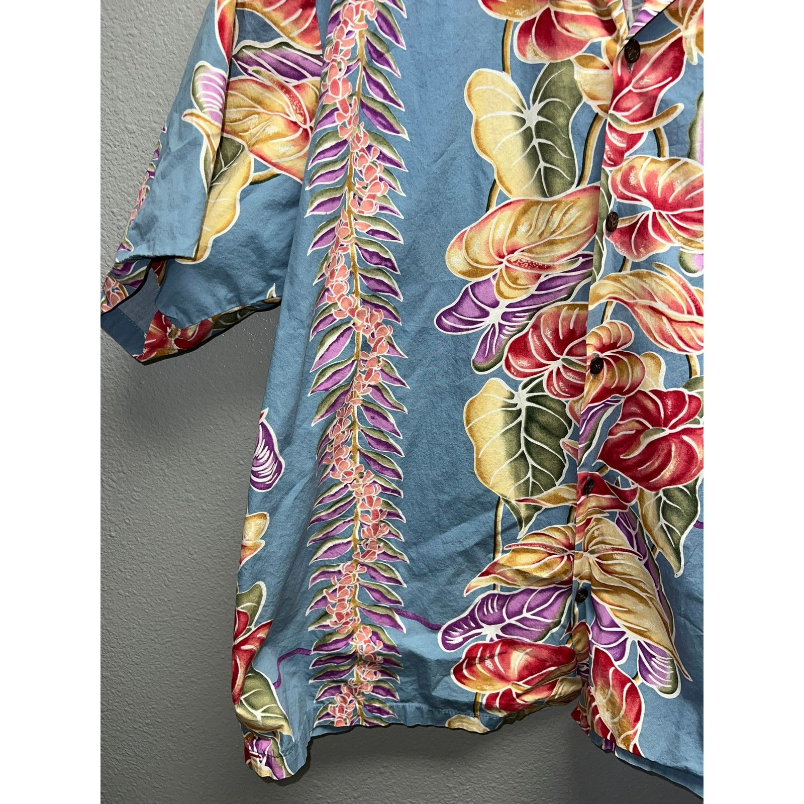 Vintage Vintage Bishop St Hawaiian Shirt Button Down Floral VTG 3XL Size US XXL / EU 58 / 5 - 3 Thumbnail