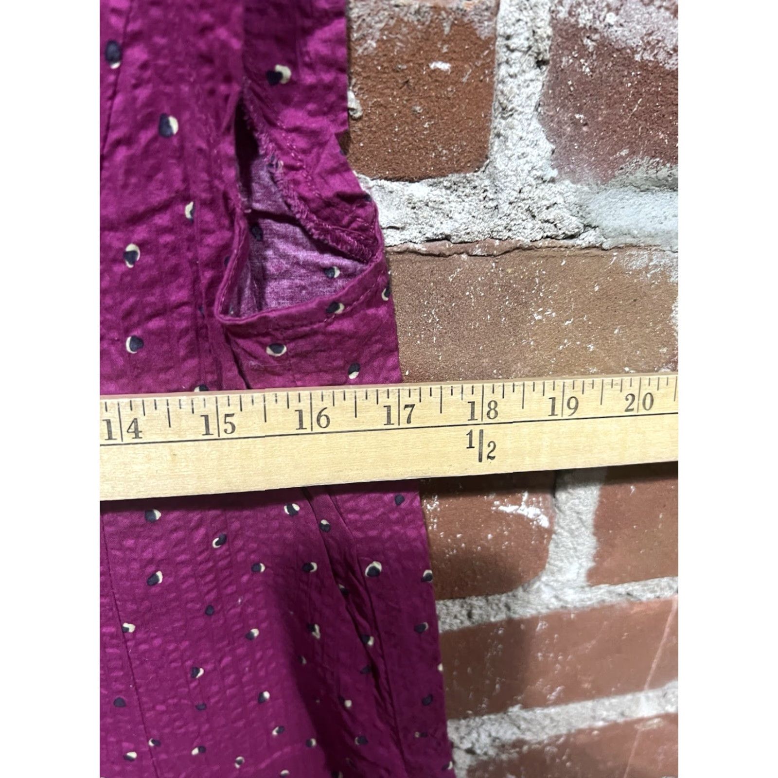 Vintage liflattie Ships Shirt Dress Purple M Womens Size M / US 6-8 / IT 42-44 - 3 Thumbnail