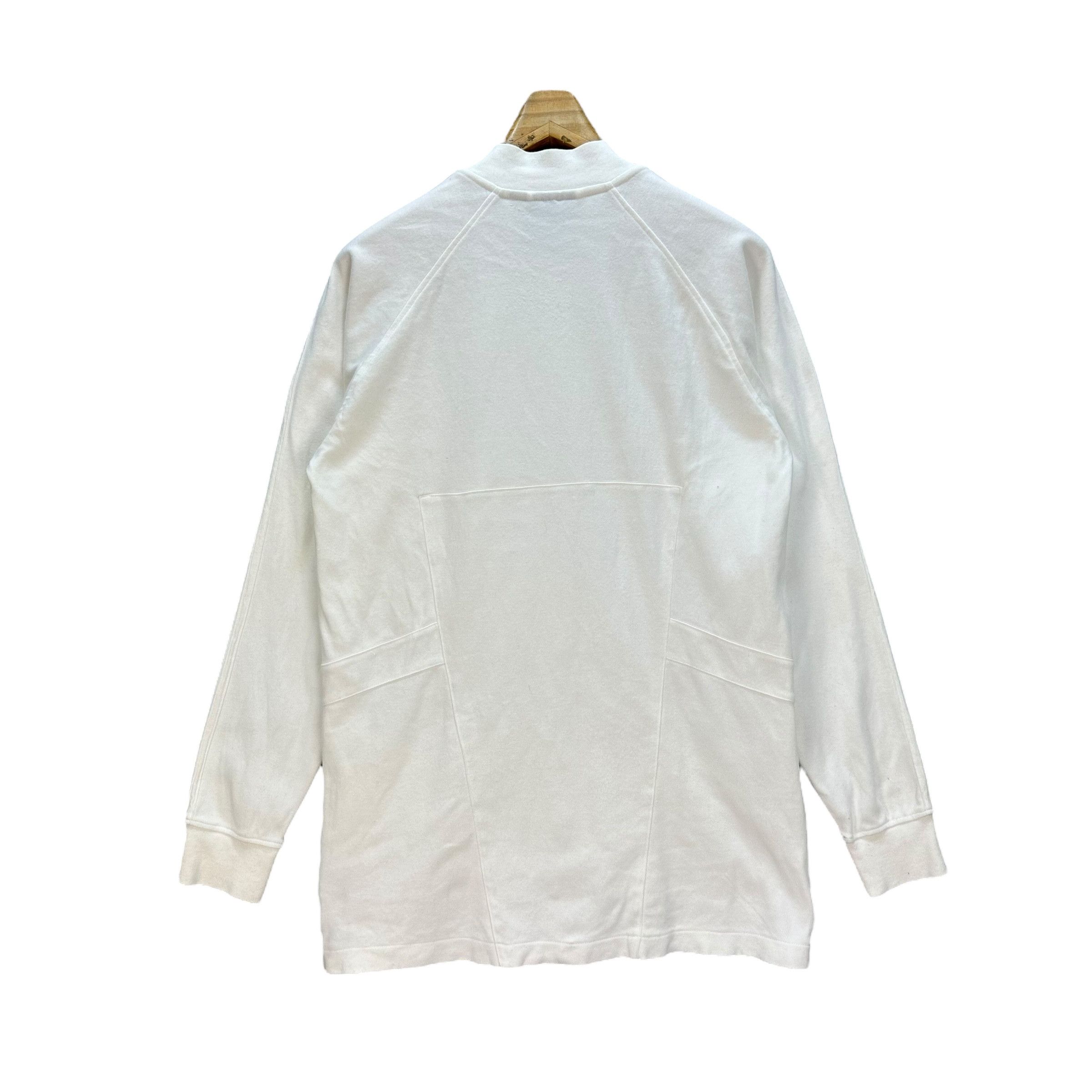 Adidas ADIDAS WHITE BOMBER SWEATER #9081-55 Size US L / EU 52-54 / 3 - 12 Thumbnail