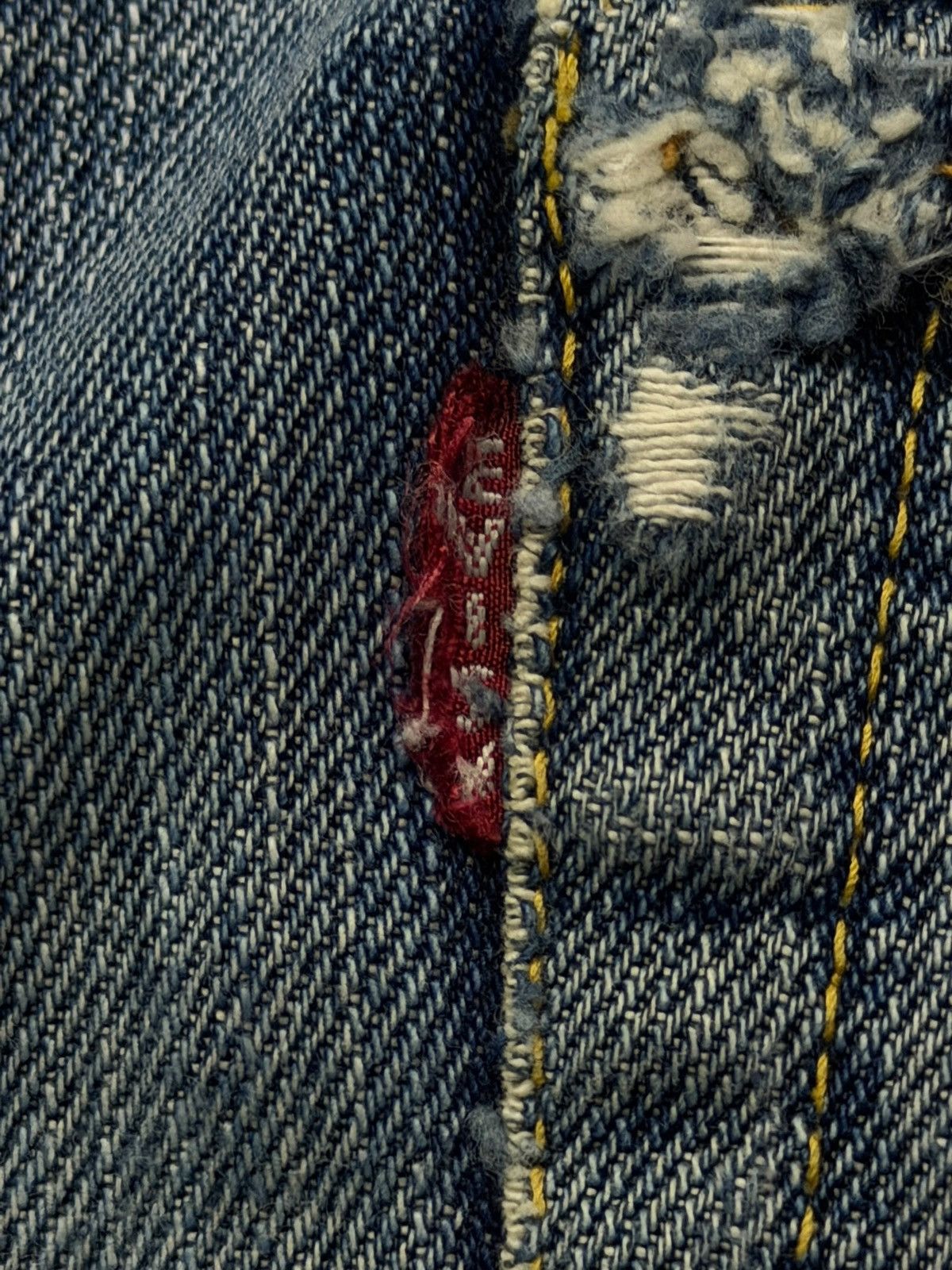 Evisu Vintage 00s Evisu No.2 Lot 2001 Selvedge Japan Denim Jeans Size US 32 / EU 48 - 15 Thumbnail