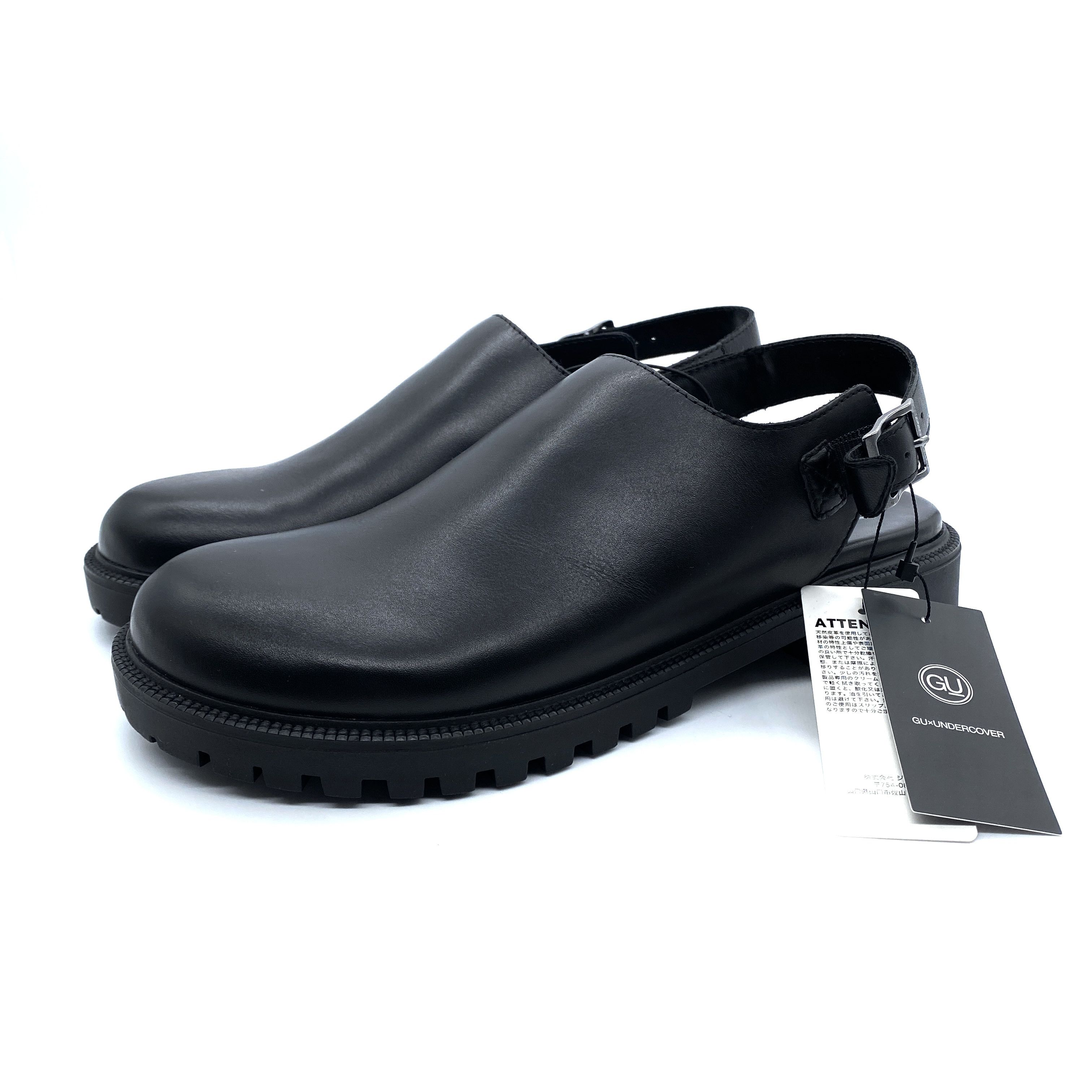 Undercover × GU Leather Clog Sandals