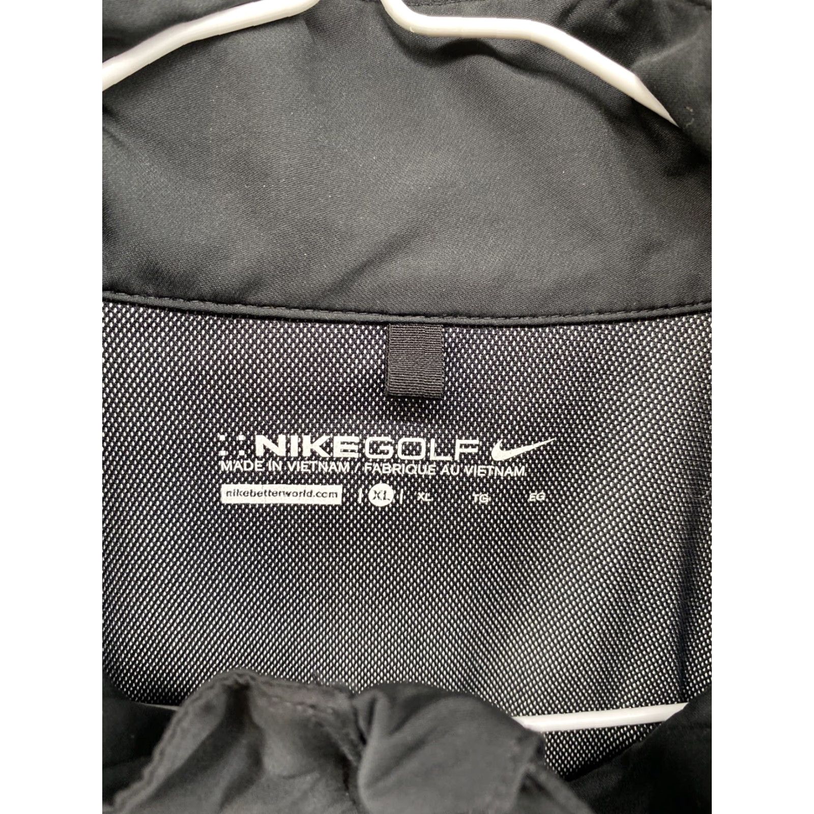 Nike Nike Windbreaker Jacket 1/4 Zip XL Black Men's Golf Outing 2012 Mike McCarthy Celebrity Size US XL / EU 56 / 4 - 3 Thumbnail
