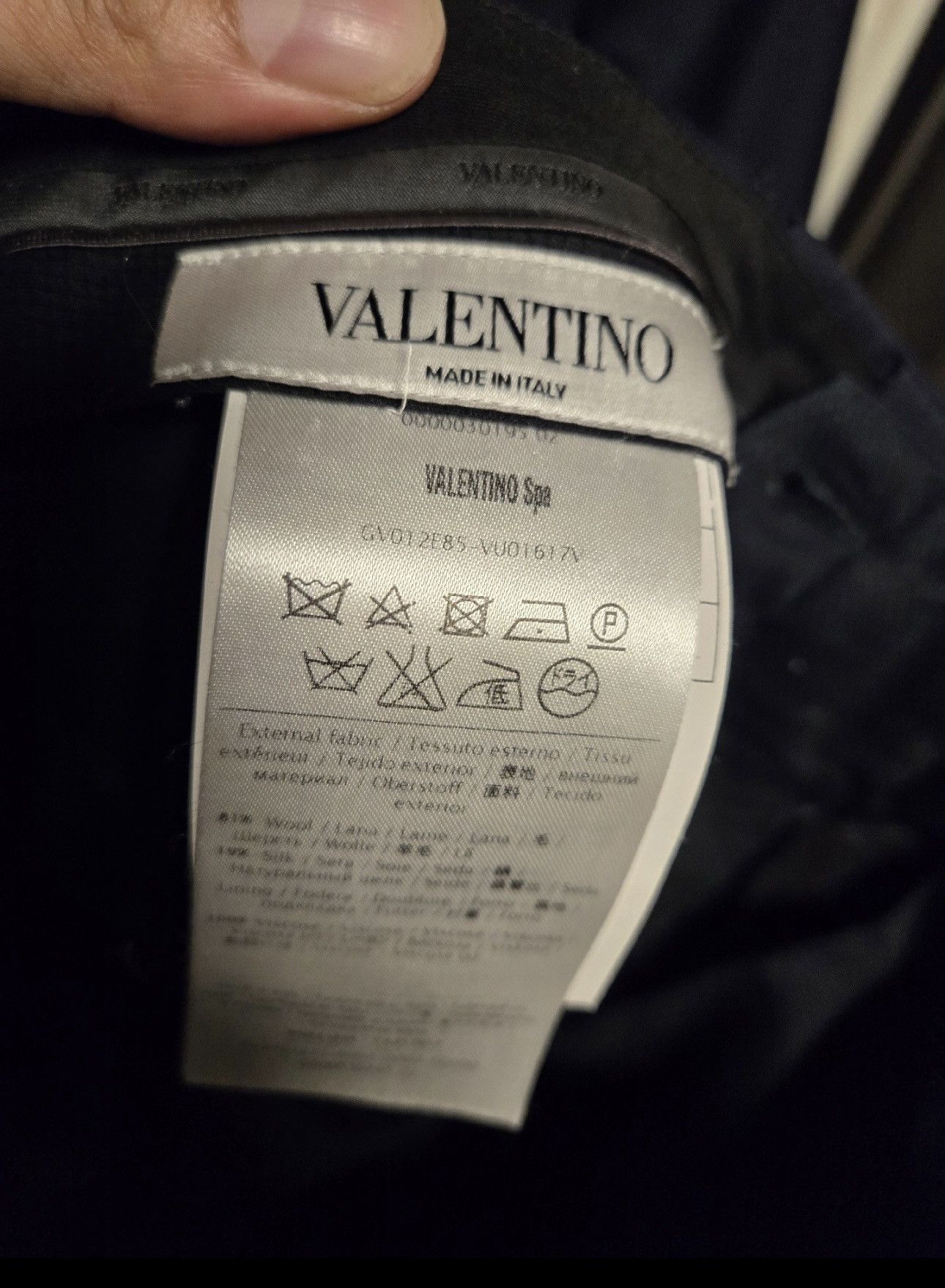Valentino Valentino deep blue suite size 48 Size 48R - 8 Thumbnail