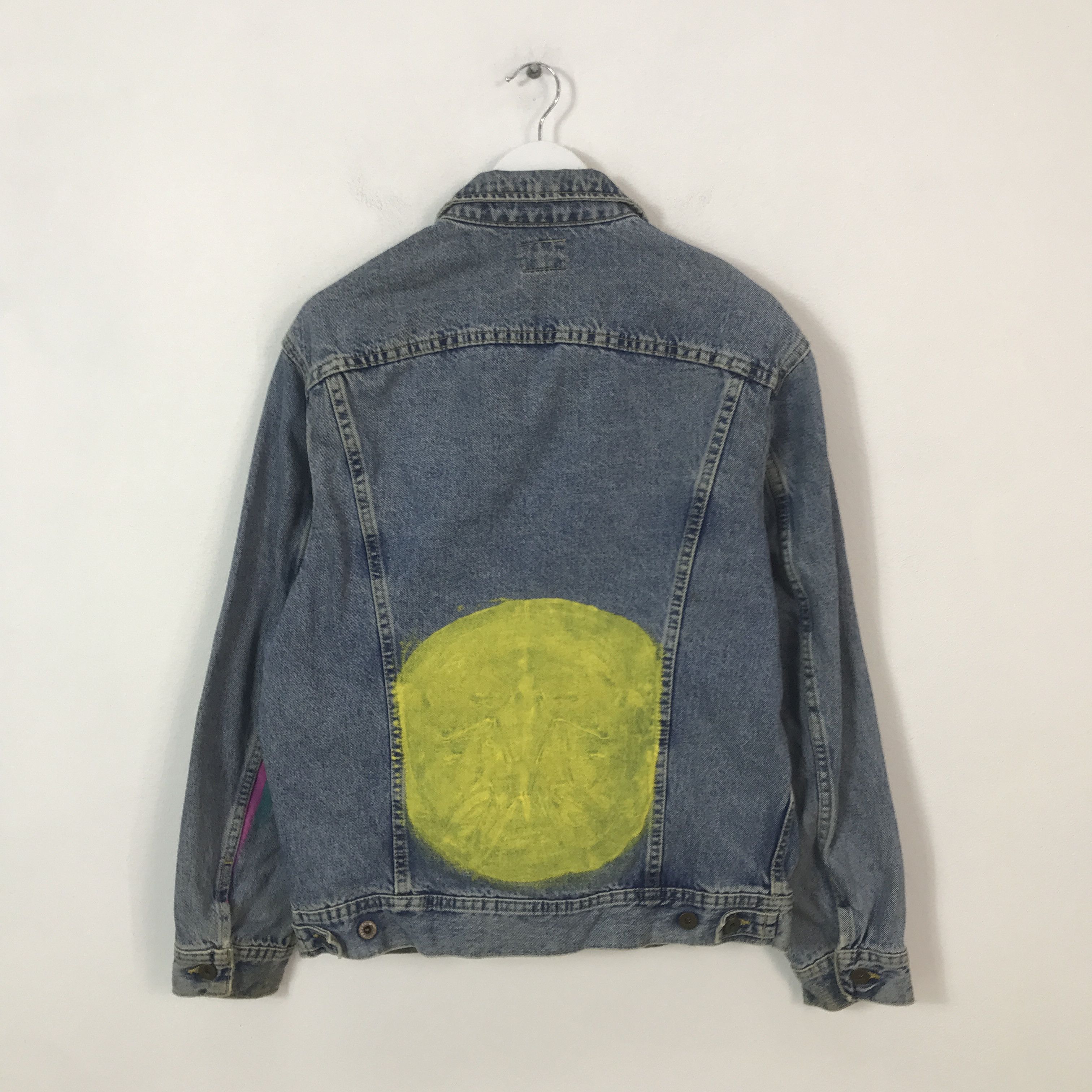 Lee vintage 90s Lee dungarees tracker denim jacket Size US L / EU 52-54 / 3 - 3 Thumbnail