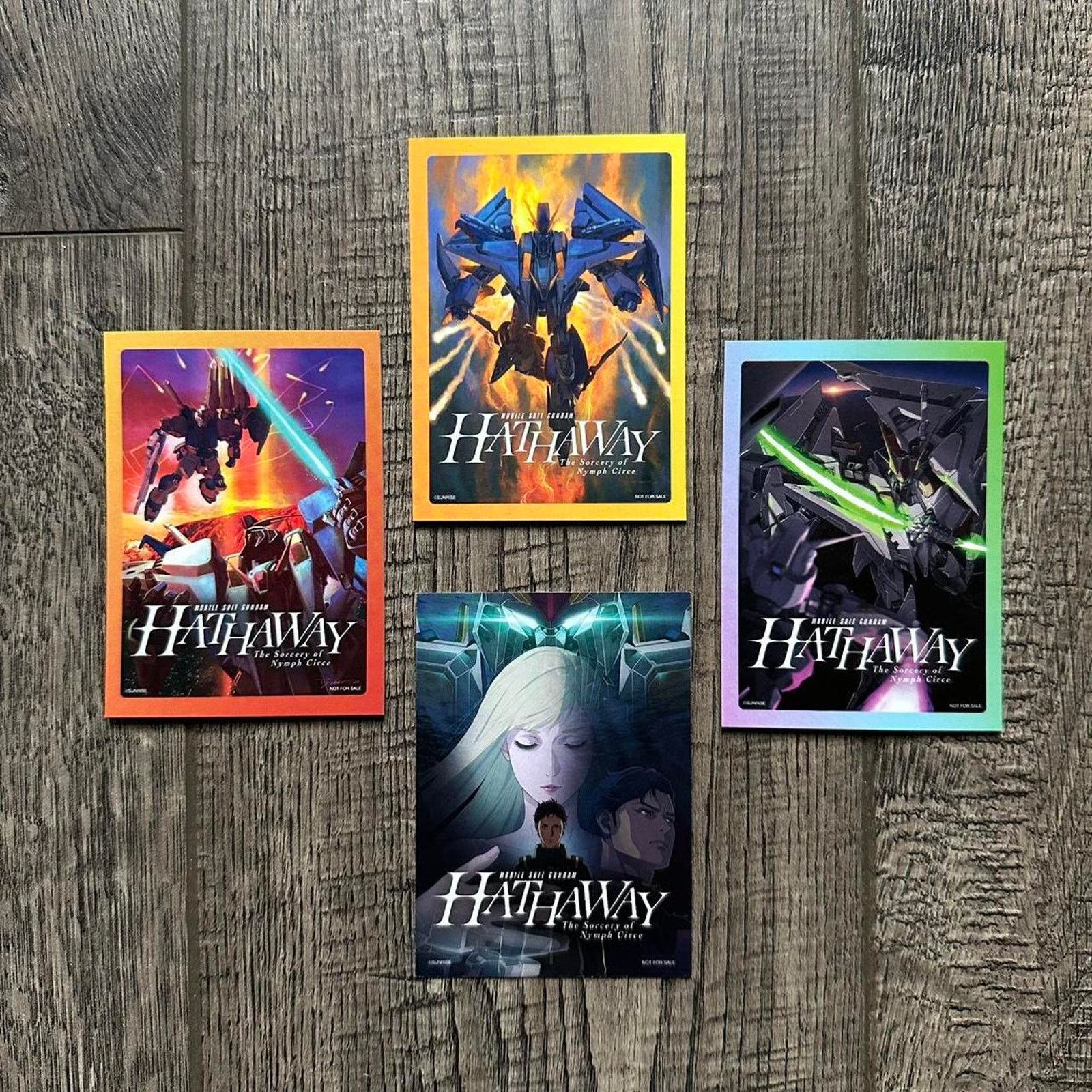 Japanese Brand 2026 Mobile Suit Gundam Hathaway Movie Mini Card Set Lot Size ONE SIZE - 1 Thumbnail