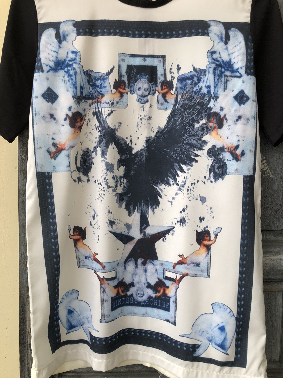 Vintage Cupid Angel & Black Eagle Vintage Archive Luxury Look Hedon Size M / US 6-8 / IT 42-44 - 3 Thumbnail